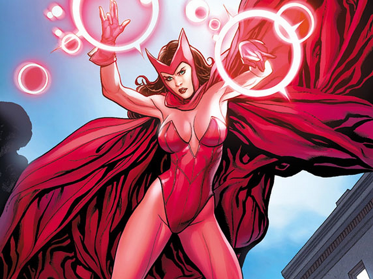 Free download wallpaper Comics, Scarlet Witch on your PC desktop