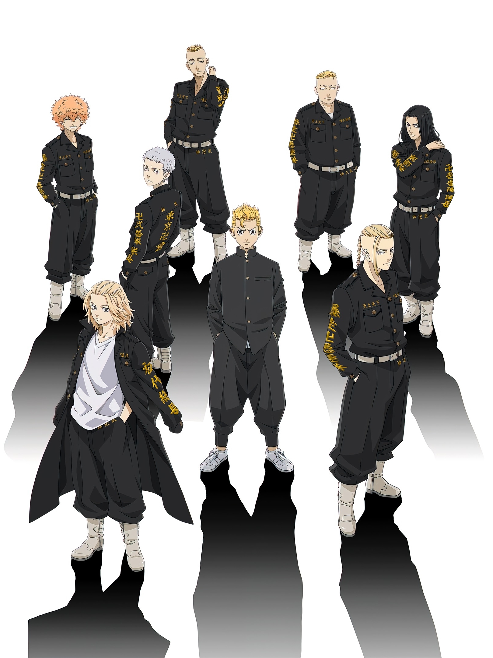 Download mobile wallpaper Anime, Tokyo Revengers, Mikey Manjiro Sano, Ken Ryuguji for free.