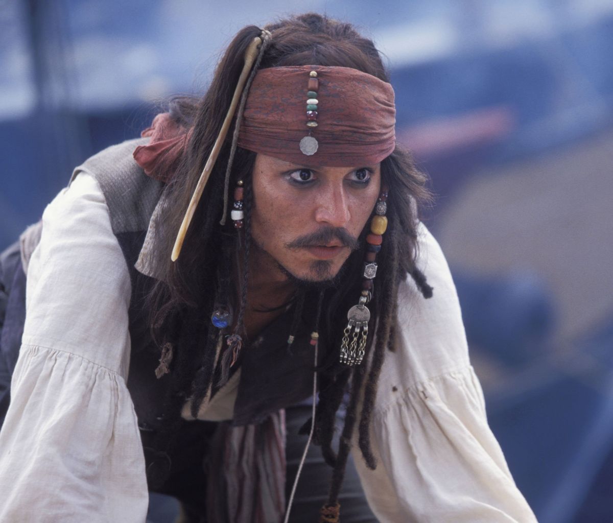 Téléchargez des papiers peints mobile Pirates Des Caraïbes, Johnny Depp, Film, Jack Sparrow, Pirates Des Caraïbes : La Malédiction Du Black Pearl gratuitement.
