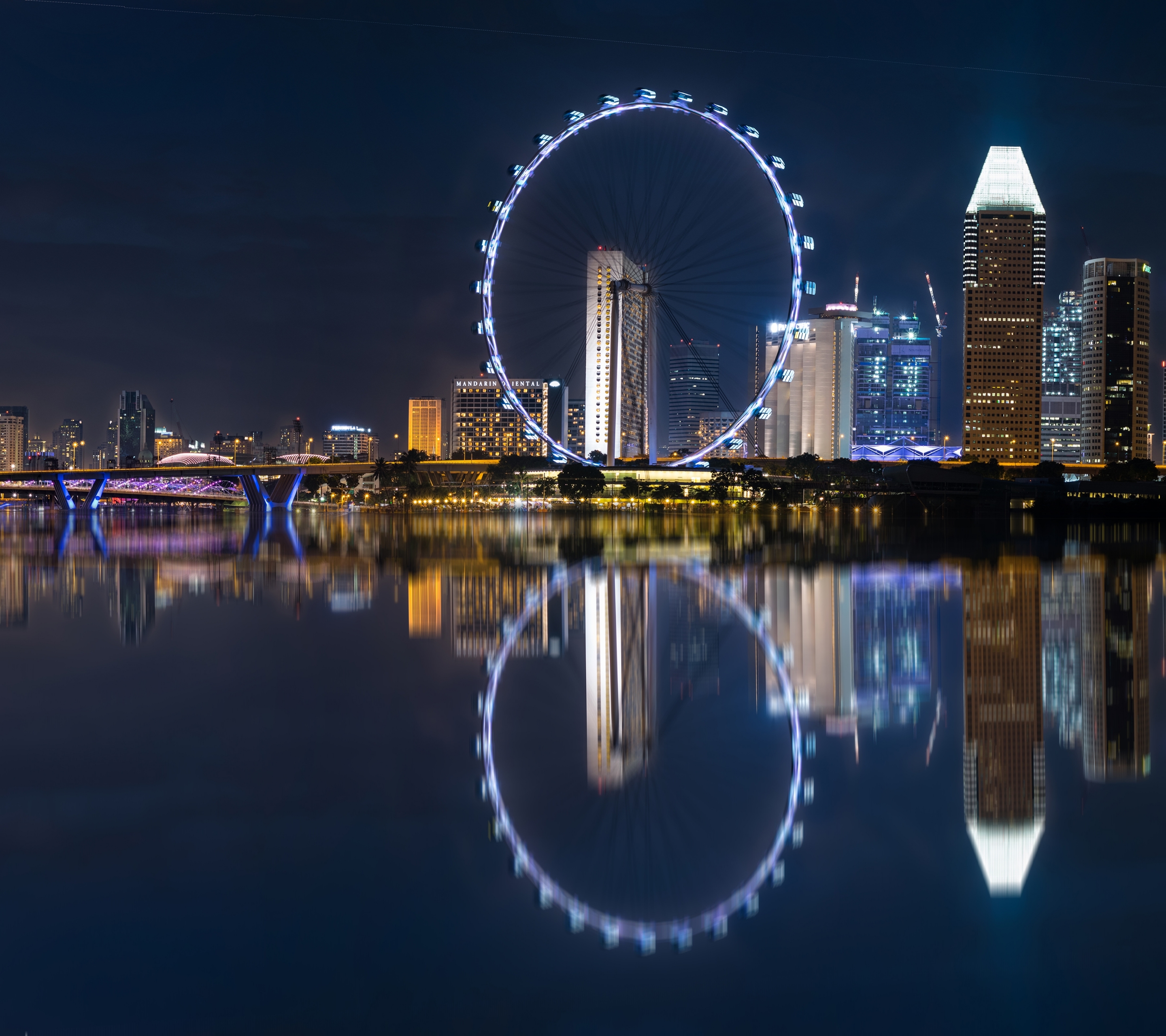 Descarga gratuita de fondo de pantalla para móvil de Noche, Edificio, Singapur, Hecho Por El Hombre, Marina Bay Sands.