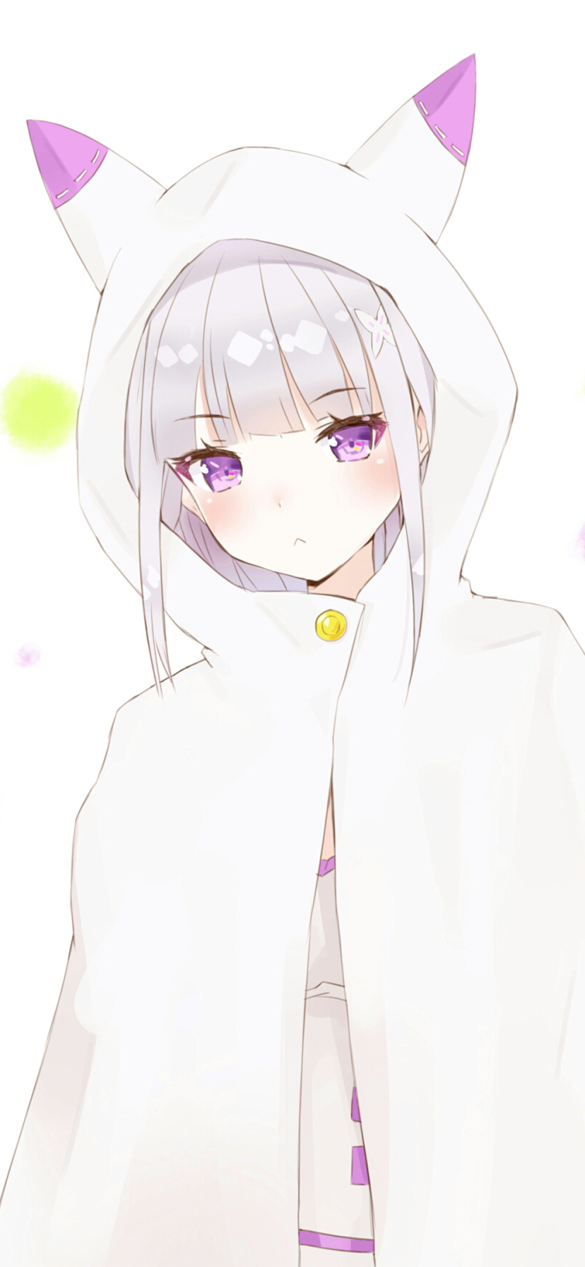 Descarga gratuita de fondo de pantalla para móvil de Animado, Emilia (Re:zero), Re:zero Comenzando La Vida En Otro Mundo.