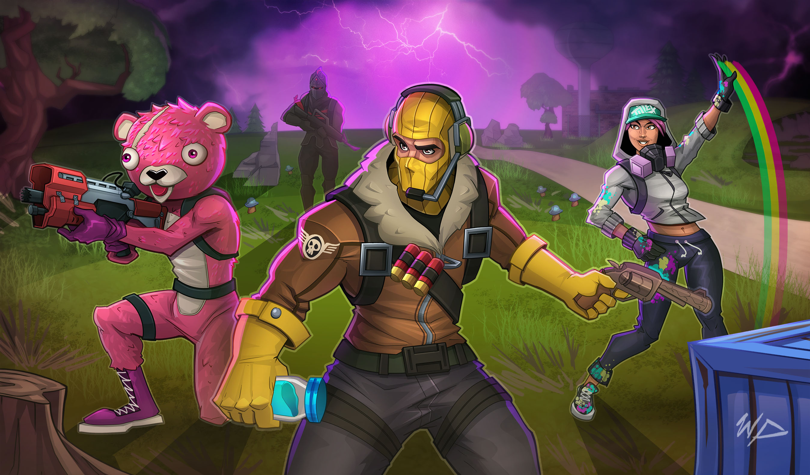 Téléchargez des papiers peints mobile Jeux Vidéo, Fortnite gratuitement.