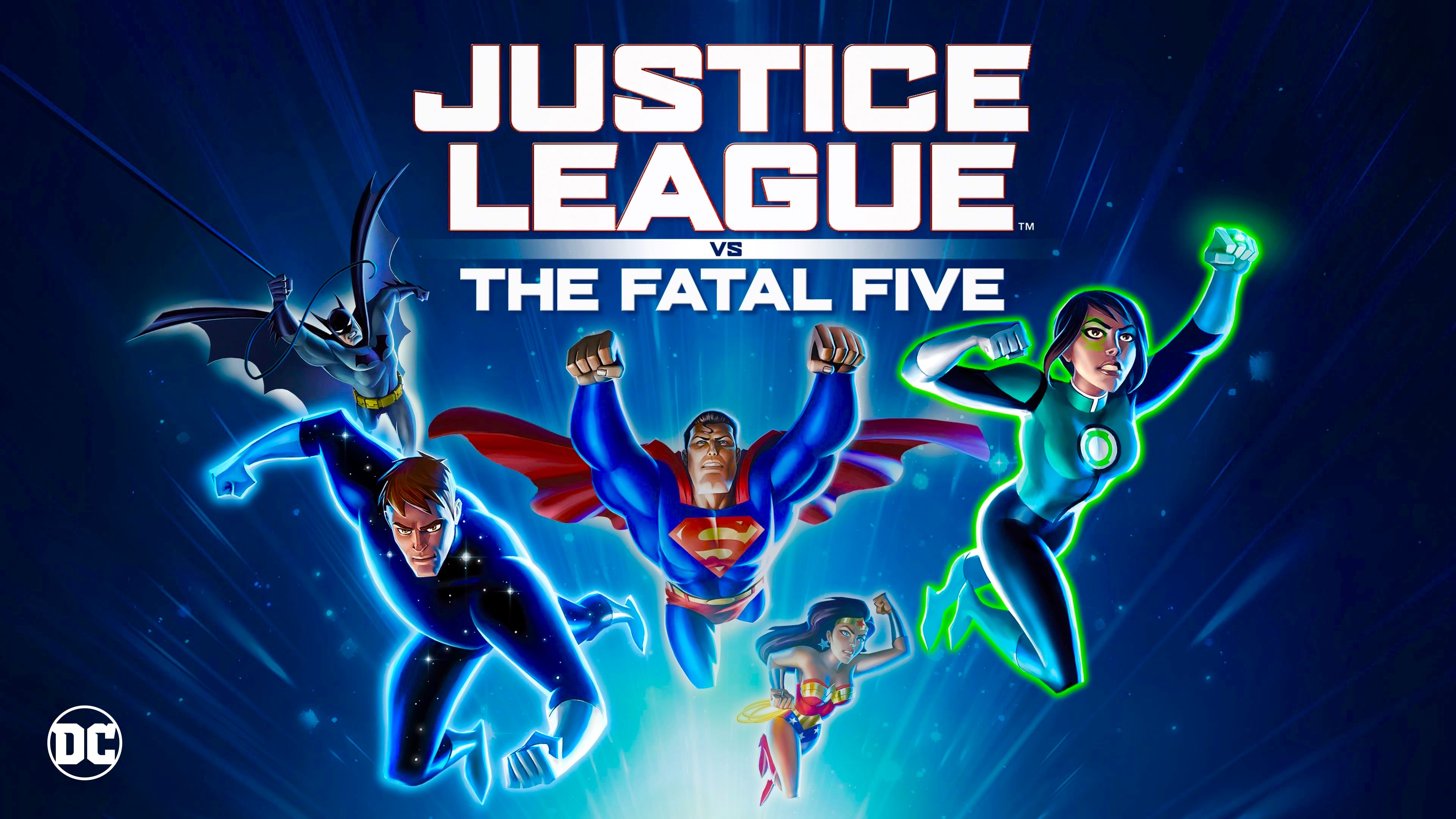Laden Sie Justice League Vs The Fatal Five HD-Desktop-Hintergründe herunter
