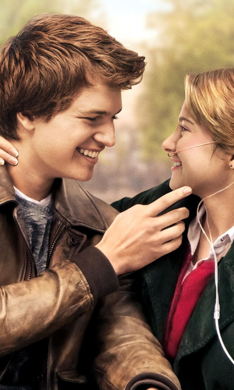 Download mobile wallpaper Movie, Shailene Woodley, Ansel Elgort, The Fault In Our Stars for free.