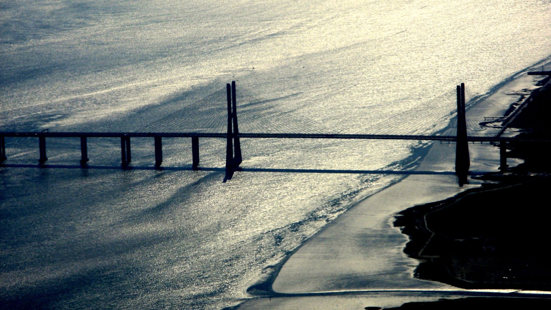 Laden Sie das Brücken, Menschengemacht, Ponte Vasco Da Gama-Bild kostenlos auf Ihren PC-Desktop herunter