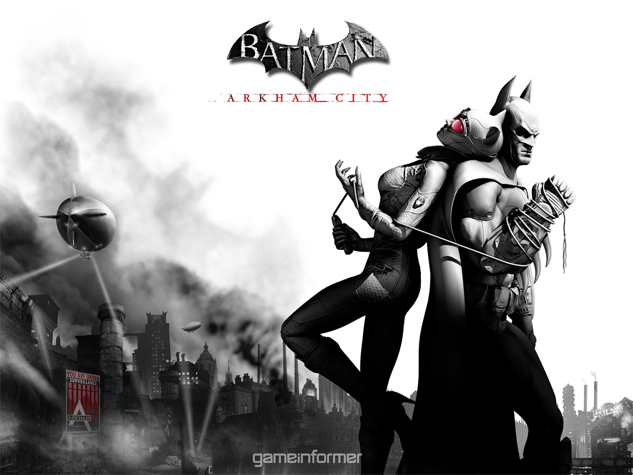 Скачать картинку Видеоигры, Бэтмен, Женщина Кошка, Batman: Аркхем Сити в телефон бесплатно.
