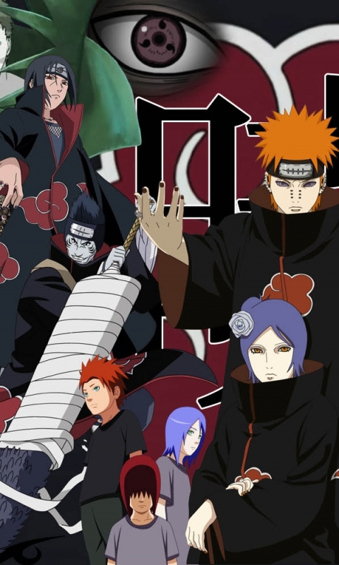 Baixar papel de parede para celular de Anime, Naruto, Sasuke Uchiha, Itachi Uchiha, Dor (Naruto), Konan (Naruto), Sasori (Naruto), Hidan (Naruto), Deidara (Naruto), Obito Uchiha, Kisame Hoshigaki, Zetsu (Naruto), Kakuzu (Naruto) gratuito.