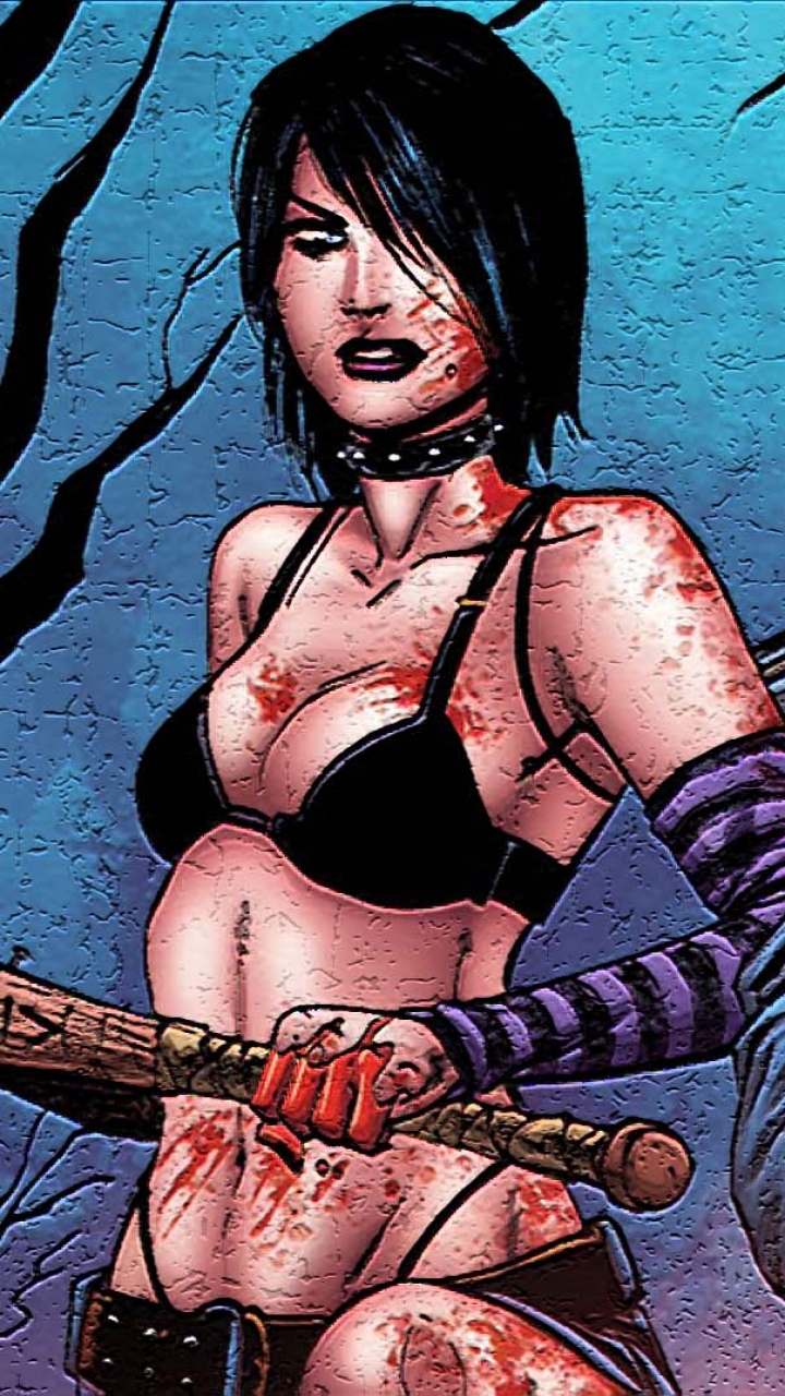 Download mobile wallpaper Comics, Hack/slash for free.