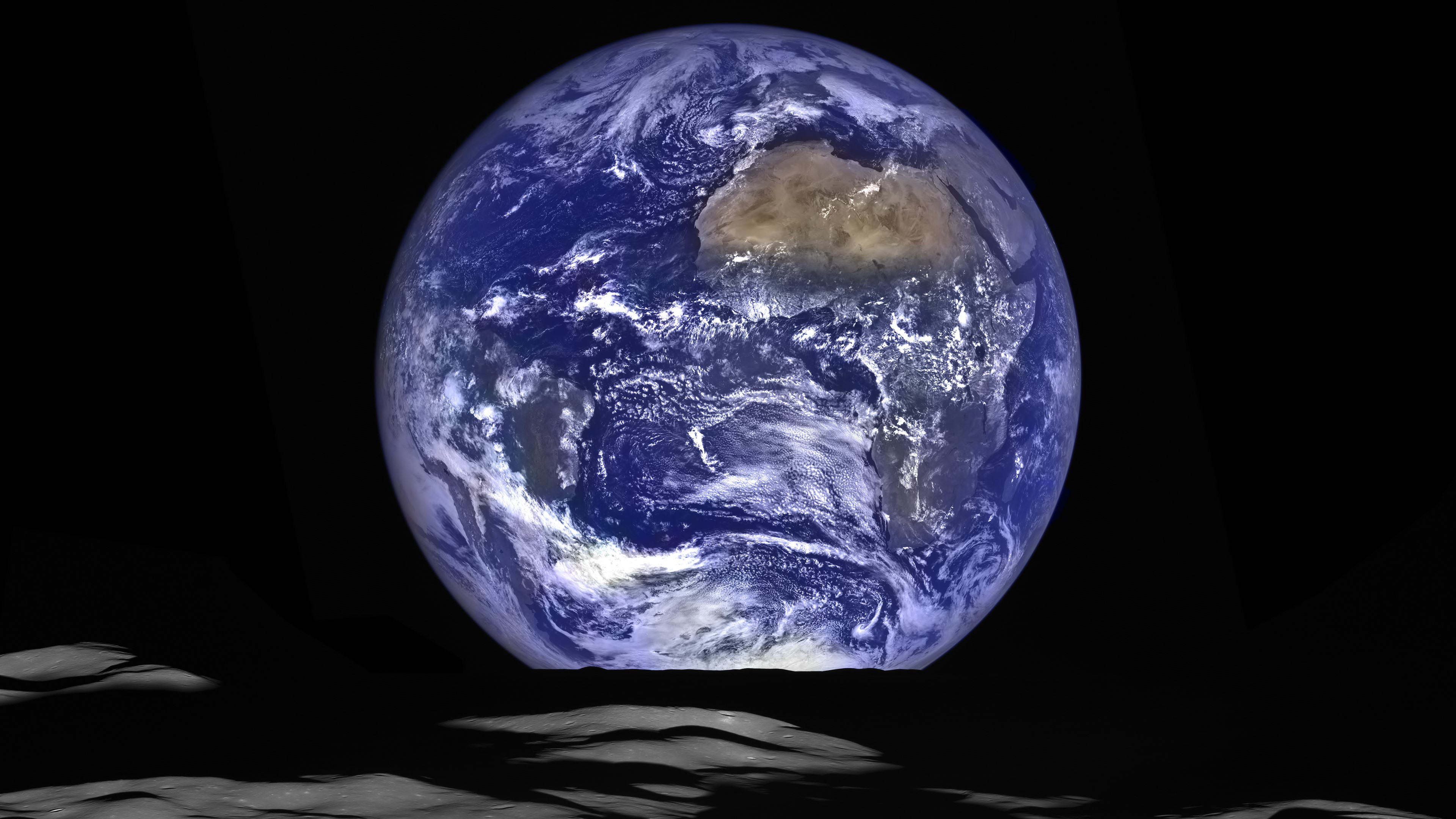 Завантажити шпалери безкоштовно Земля, Планета, Африка, З Космосу картинка на робочий стіл ПК