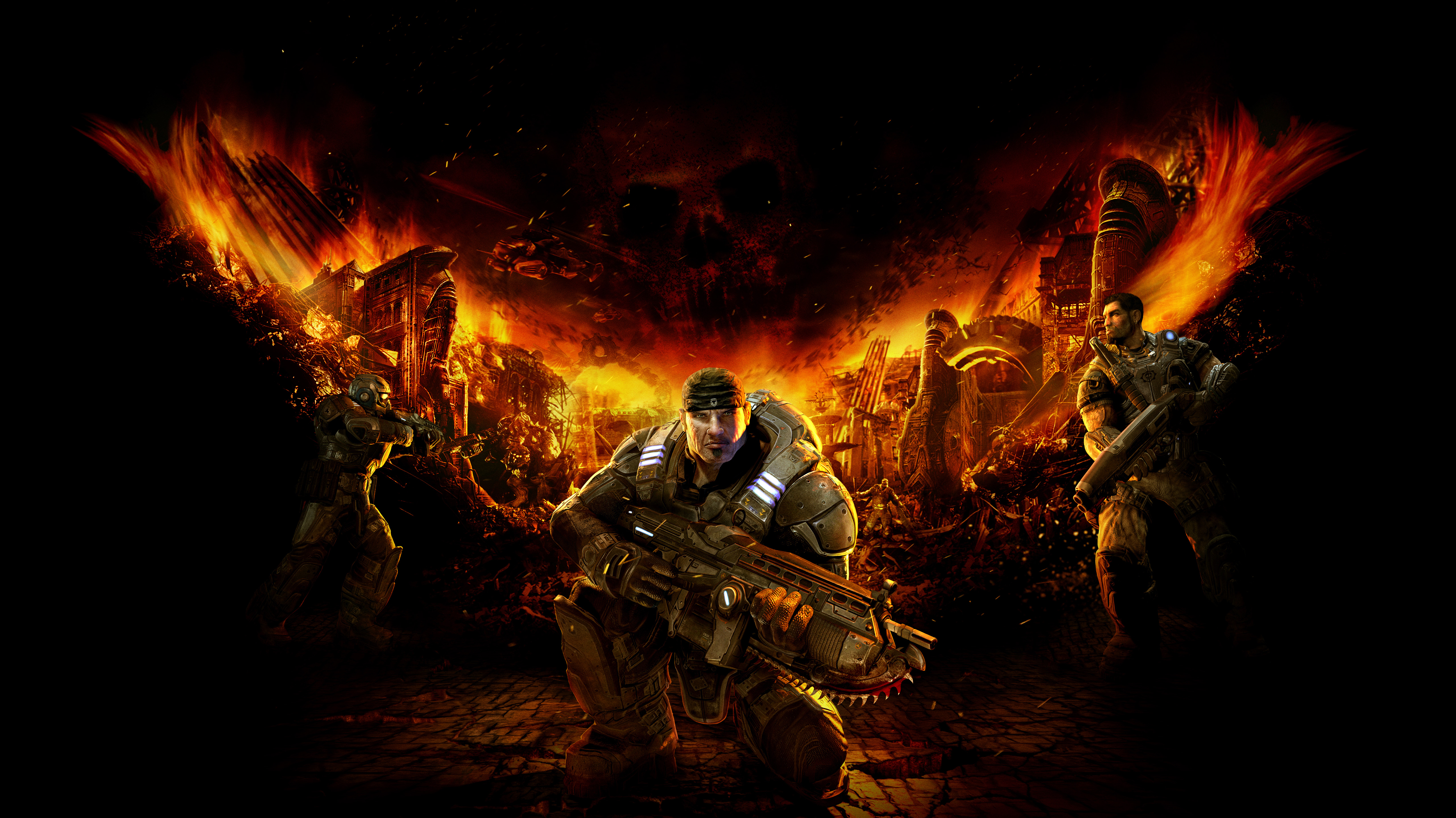 Handy-Wallpaper Gears Of War, Computerspiele kostenlos herunterladen.