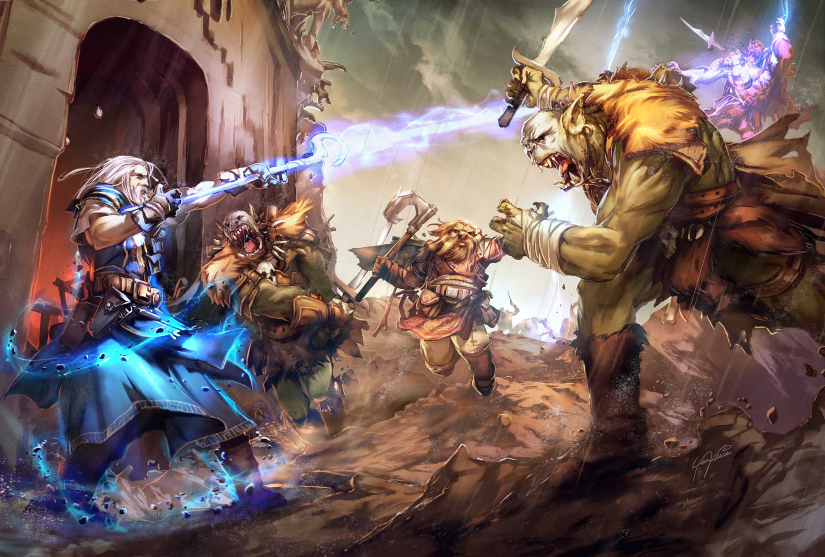 Download mobile wallpaper Fantasy, Warrior, World Of Warcraft for free.