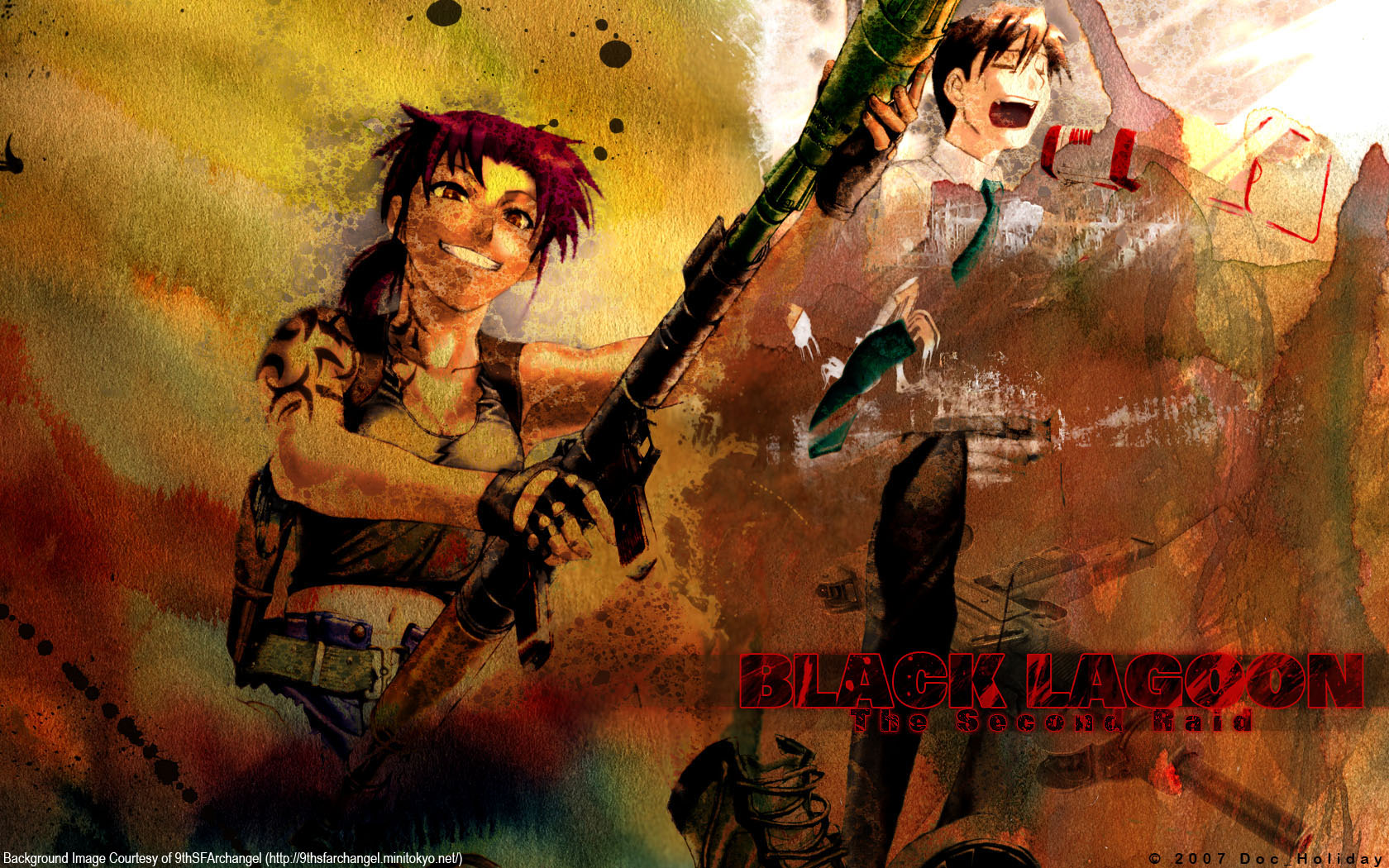 Handy-Wallpaper Animes, Black Lagoon kostenlos herunterladen.