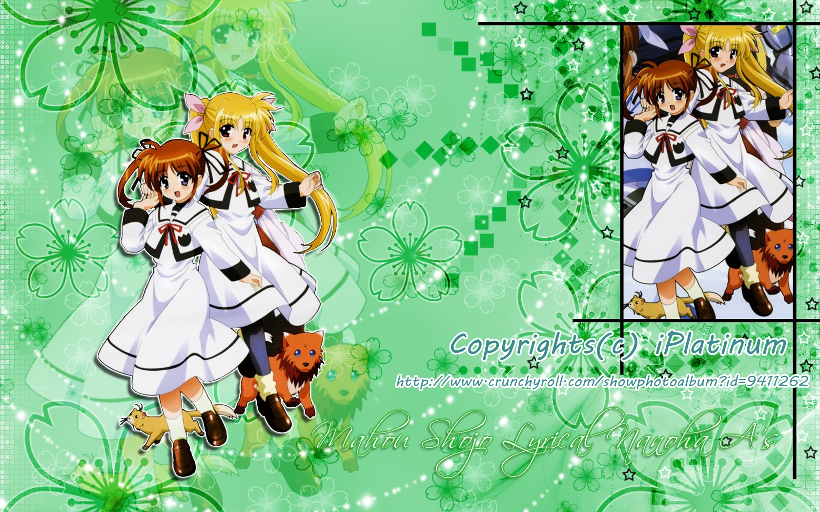 Download mobile wallpaper Anime, Magical Girl Lyrical Nanoha for free.