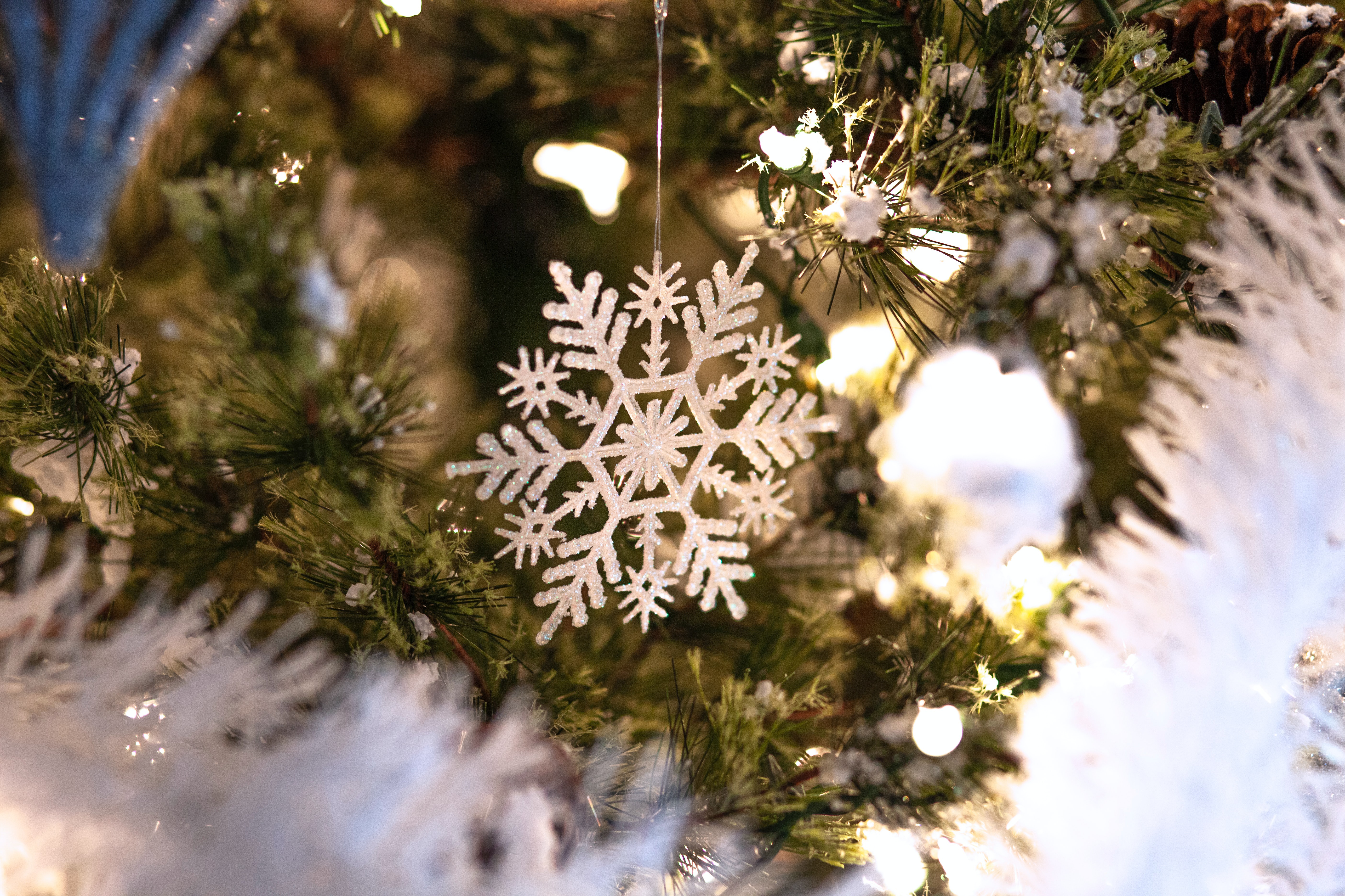 Téléchargez gratuitement l'image Noël, Vacances, Décorations De Noël, Flocon De Neige sur le bureau de votre PC