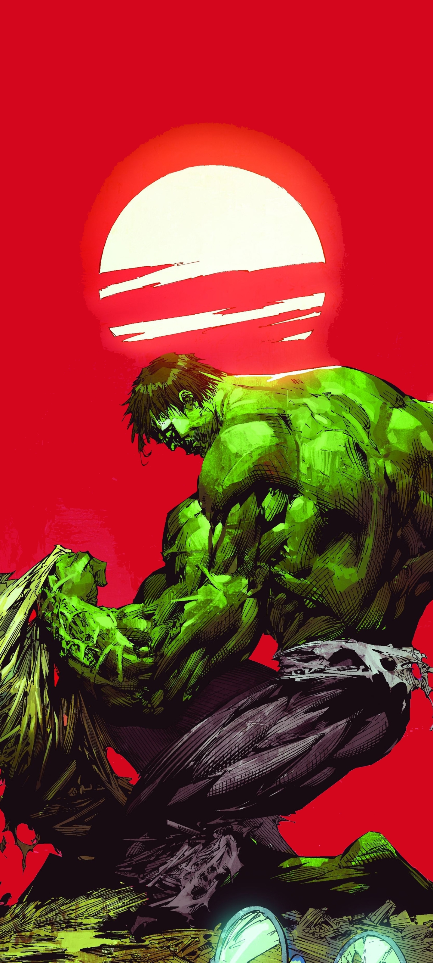 Handy-Wallpaper Hulk, Comics kostenlos herunterladen.