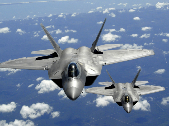 Descarga gratuita de fondo de pantalla para móvil de Militar, Lockheed Martin F 22 Raptor, Fuerza Aérea De Los Estados Unidos, Aviones De Combate.