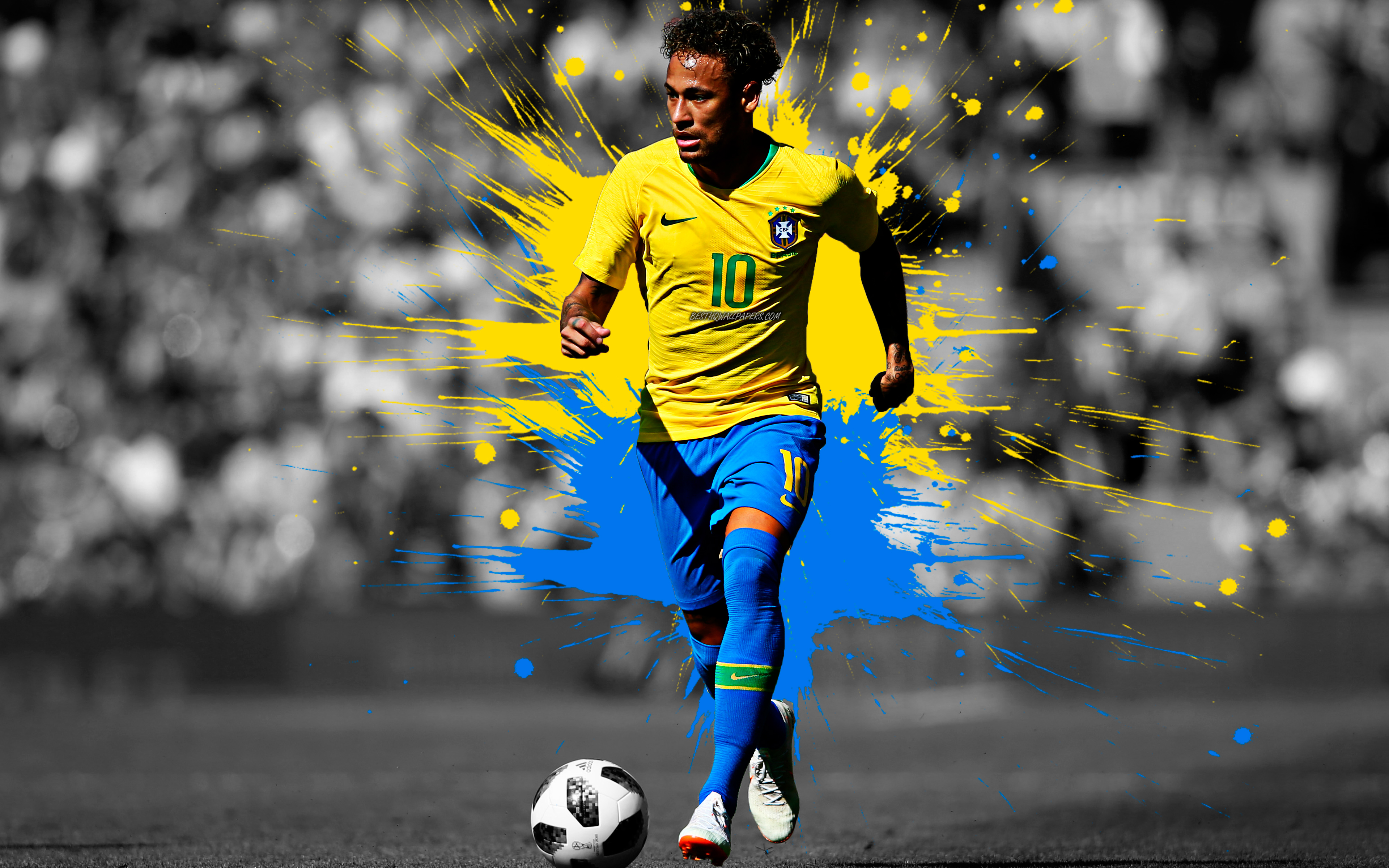 PCデスクトップにスポーツ, サッカー, ブラジル人, ネイマール画像を無料でダウンロード