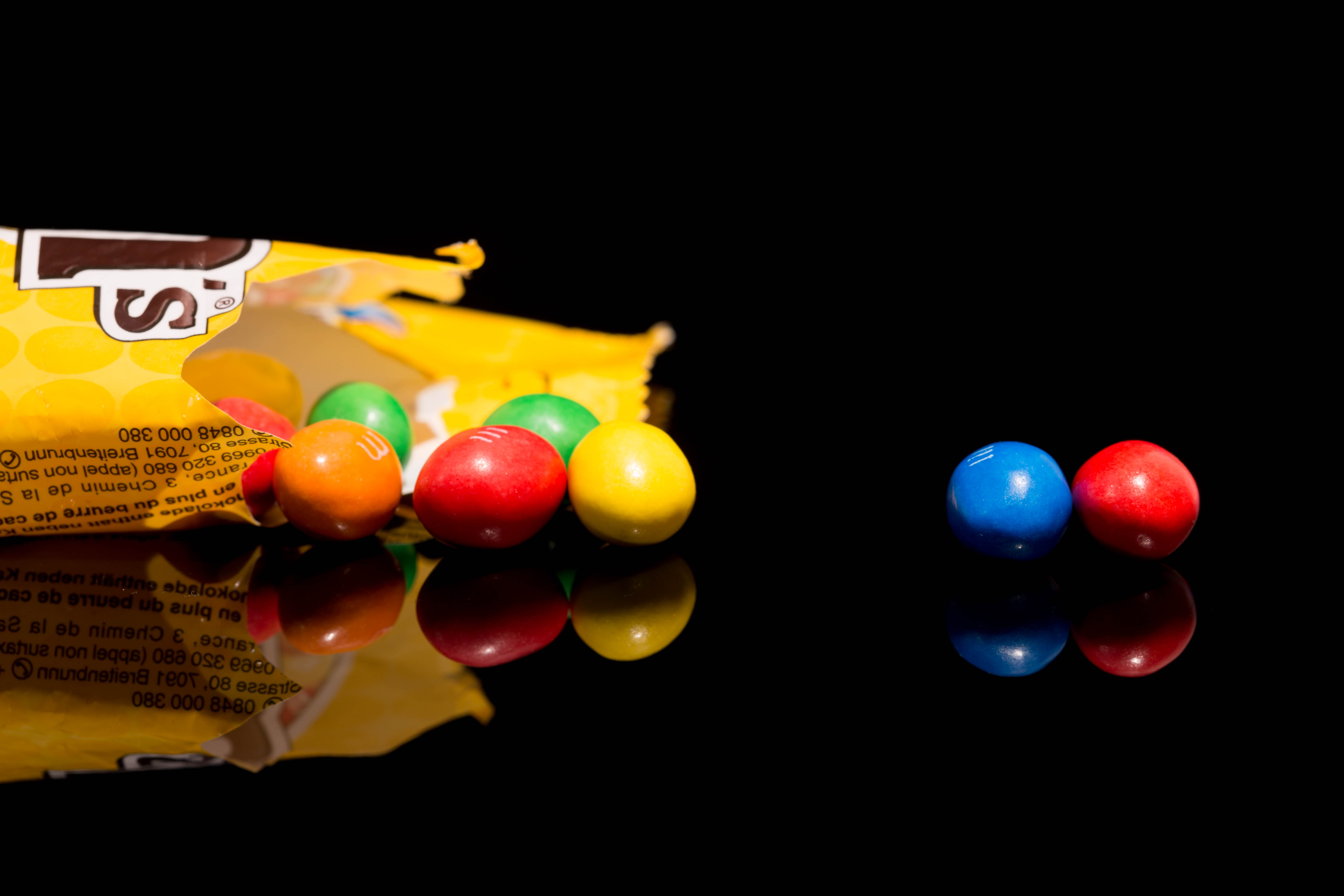 products, m&m's