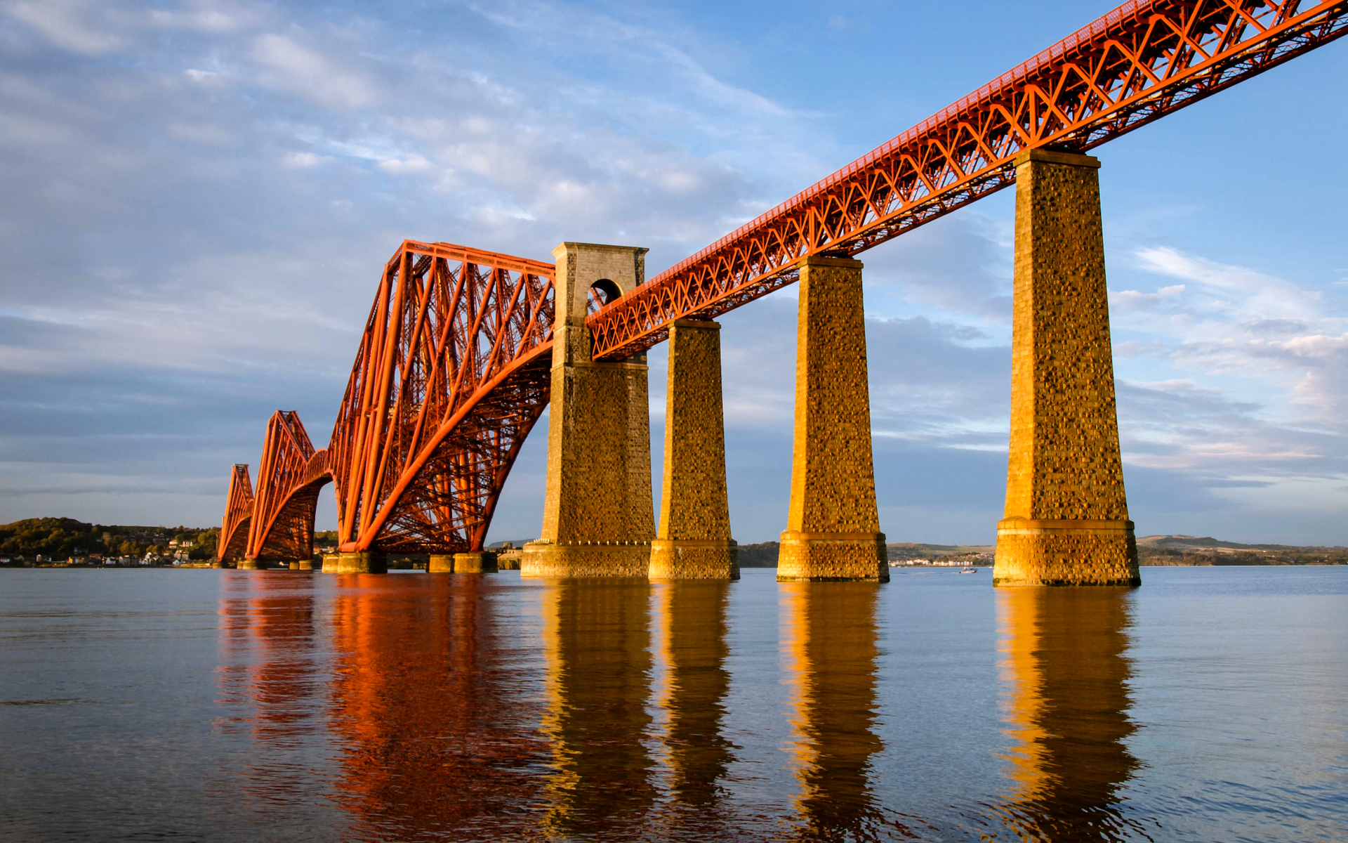 287012 скачать картинку сделано человеком, форт бридж, эдинбург, шотландия, мосты - обои и заставки бесплатно