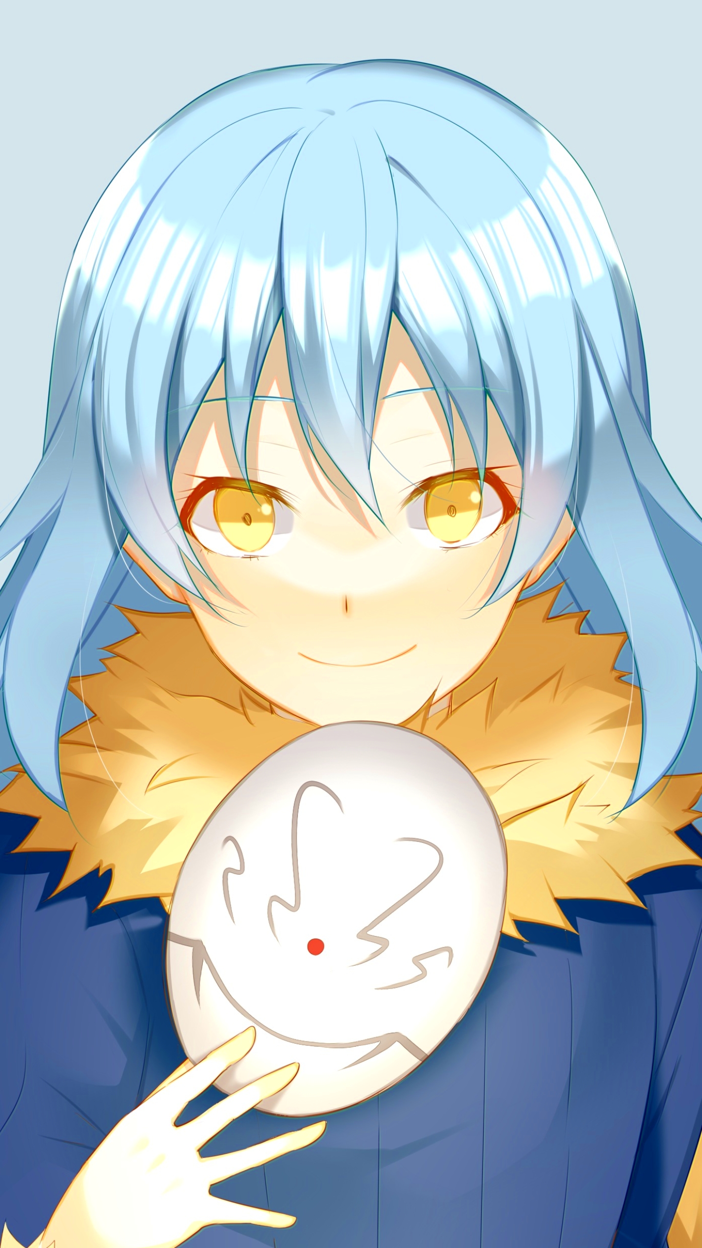 Handy-Wallpaper Animes, Rimuru Sturm, That Time I Got Reincarnated As A Slime kostenlos herunterladen.