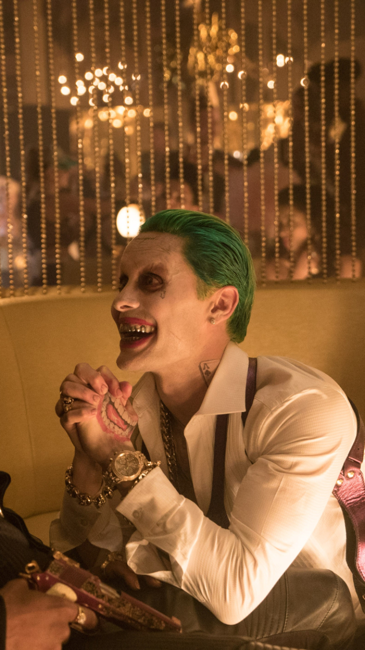 Download mobile wallpaper Will Smith, Joker, Jared Leto, Movie, Harley Quinn, Deadshot, Suicide Squad, Margot Robbie for free.