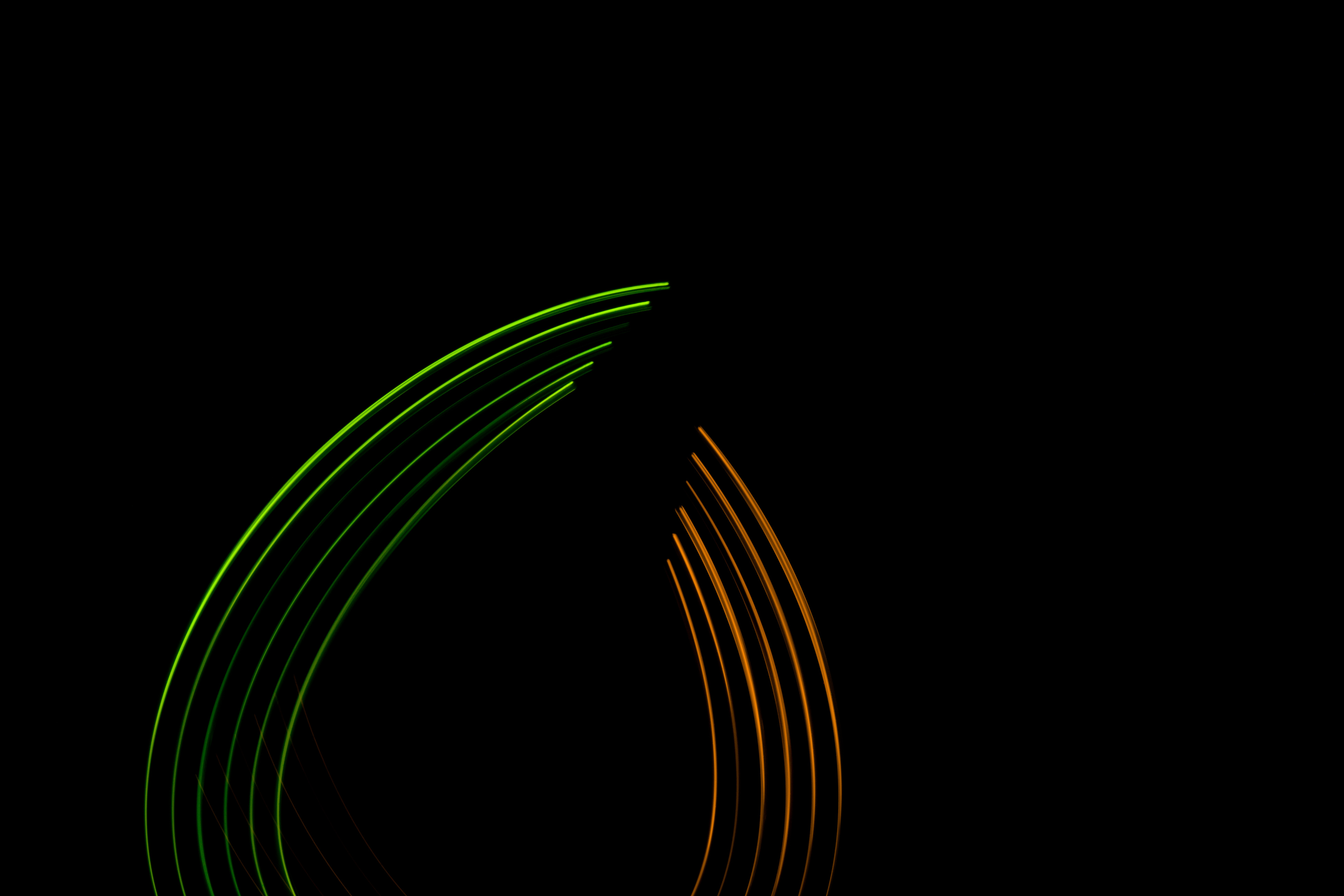 streaks, black, abstract, lines, neon, stripes iphone wallpaper