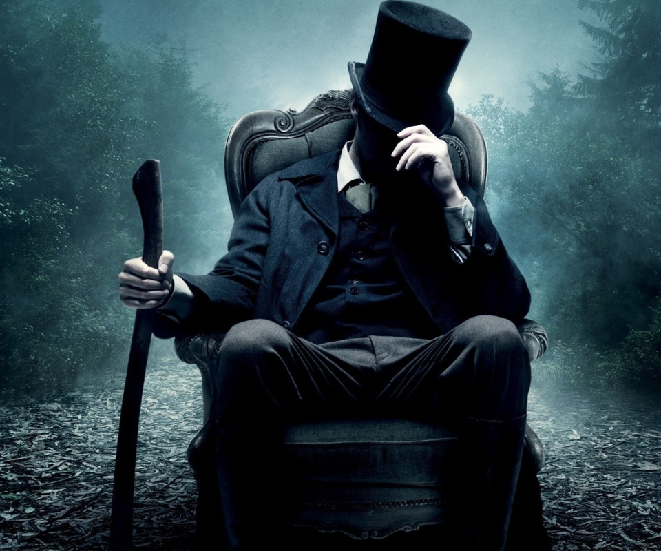 Скачать обои бесплатно Кино, Президент Линкольн: Охотник На Вампиров картинка на рабочий стол ПК