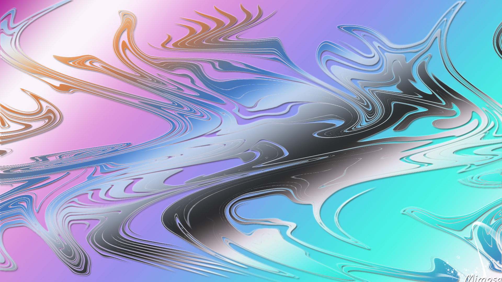 Free download wallpaper Abstract, Colors, Gradient, Wave on your PC desktop