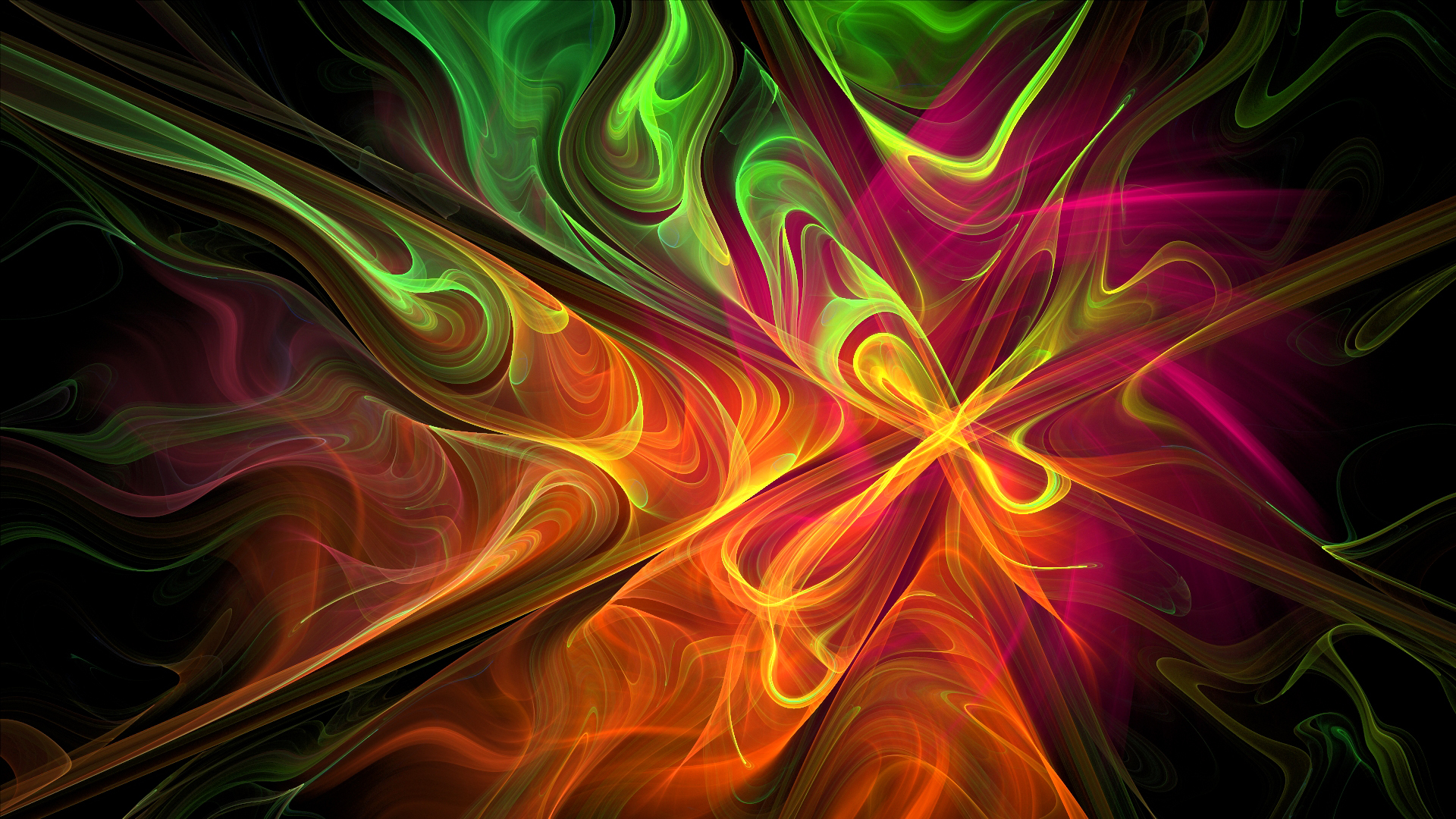 Free download wallpaper Abstract, Lines, Colors, Swirl on your PC desktop