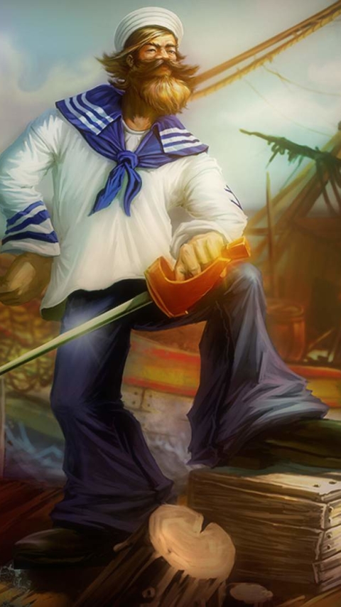 Download mobile wallpaper League Of Legends, Video Game, Gangplank (League Of Legends) for free.
