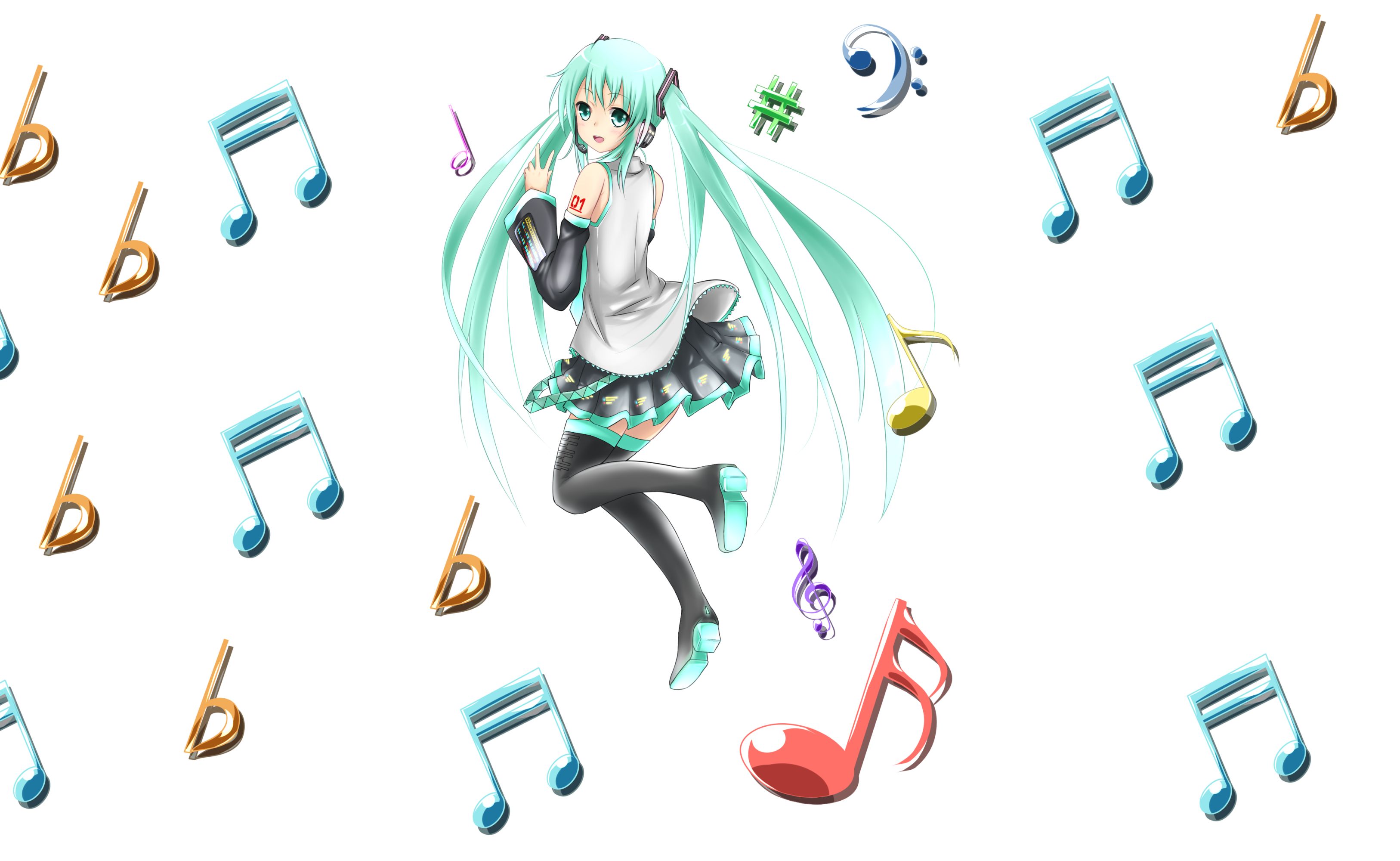 PCデスクトップにボーカロイド, 初音ミク, アニメ画像を無料でダウンロード