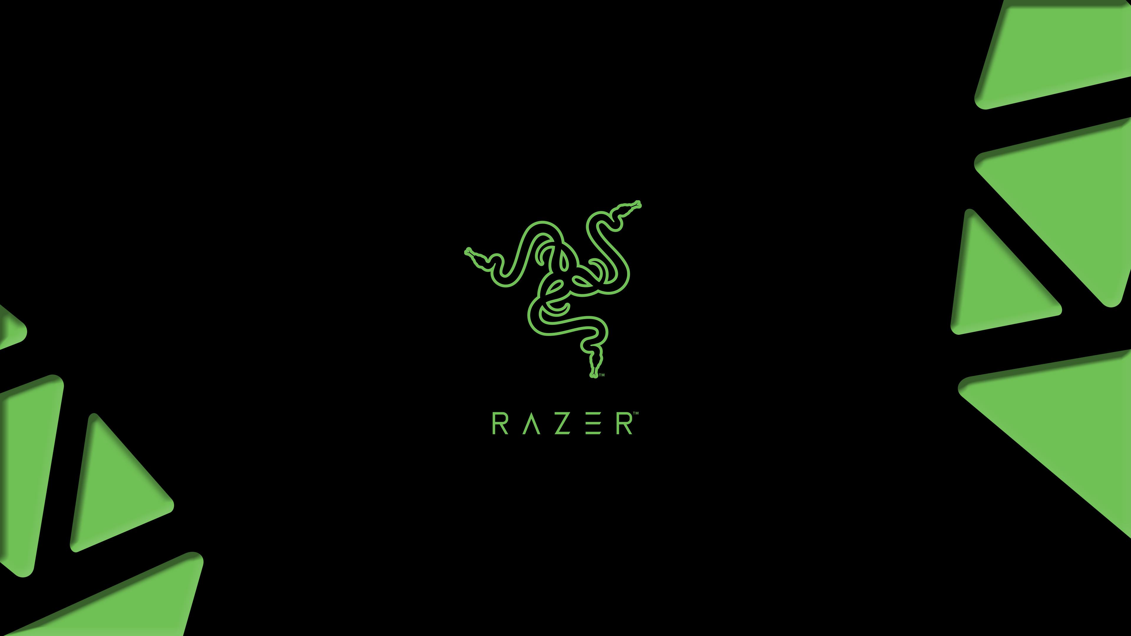 Free download wallpaper Technology, Logo, Razer on your PC desktop