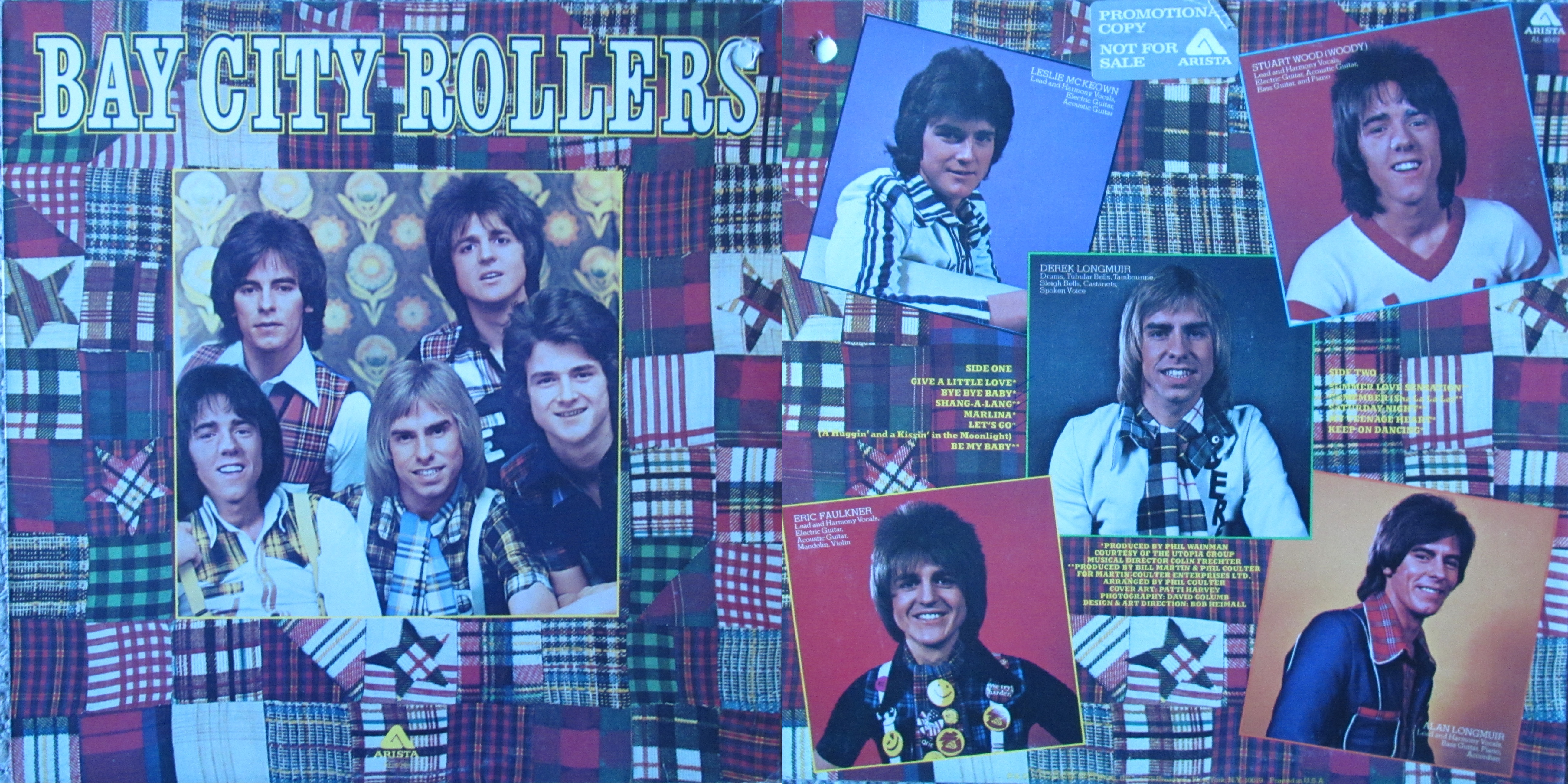 Bay City Rollers Phone Wallpaper