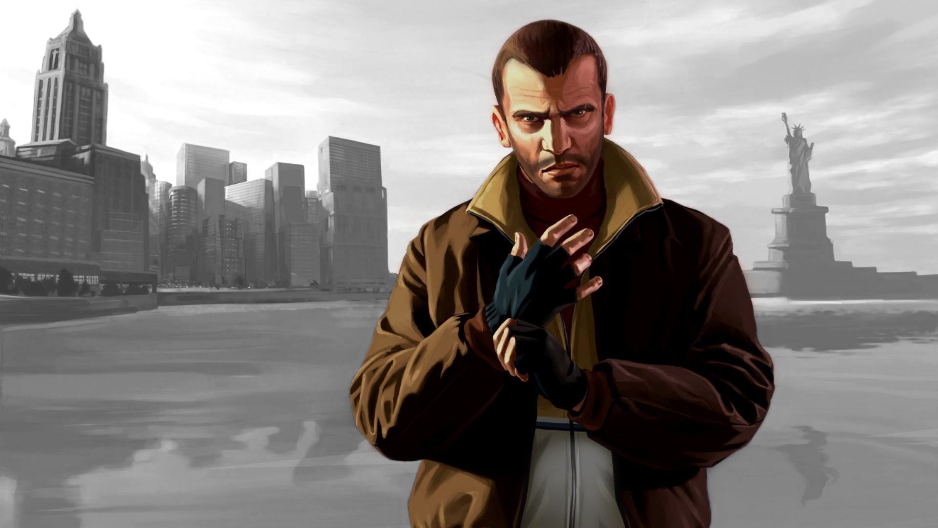 Скачати мобільні шпалери Grand Theft Auto, Відеогра, Grand Theft Auto Iv безкоштовно.