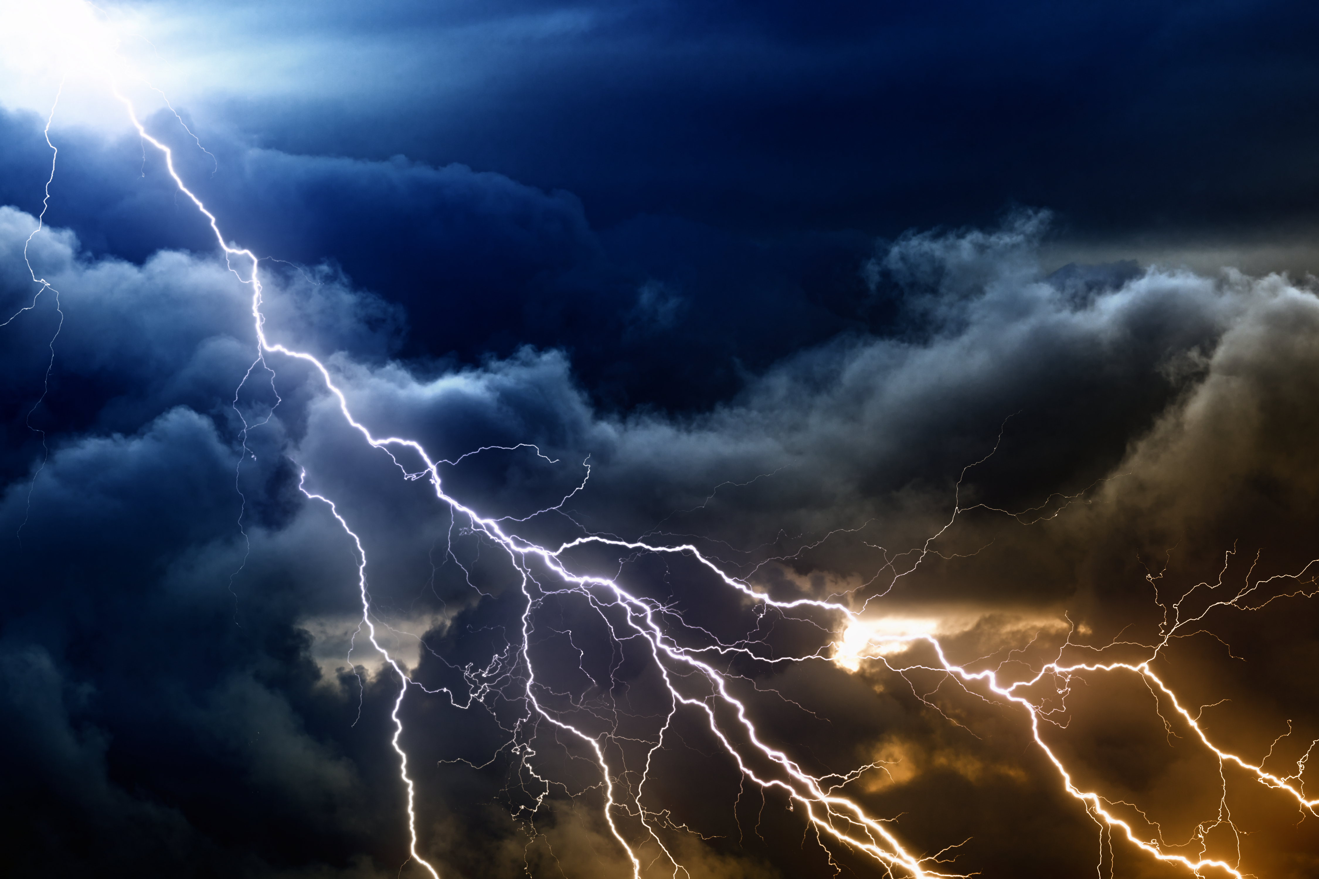 Download mobile wallpaper Sky, Lightning, Cloud, Photography for free.