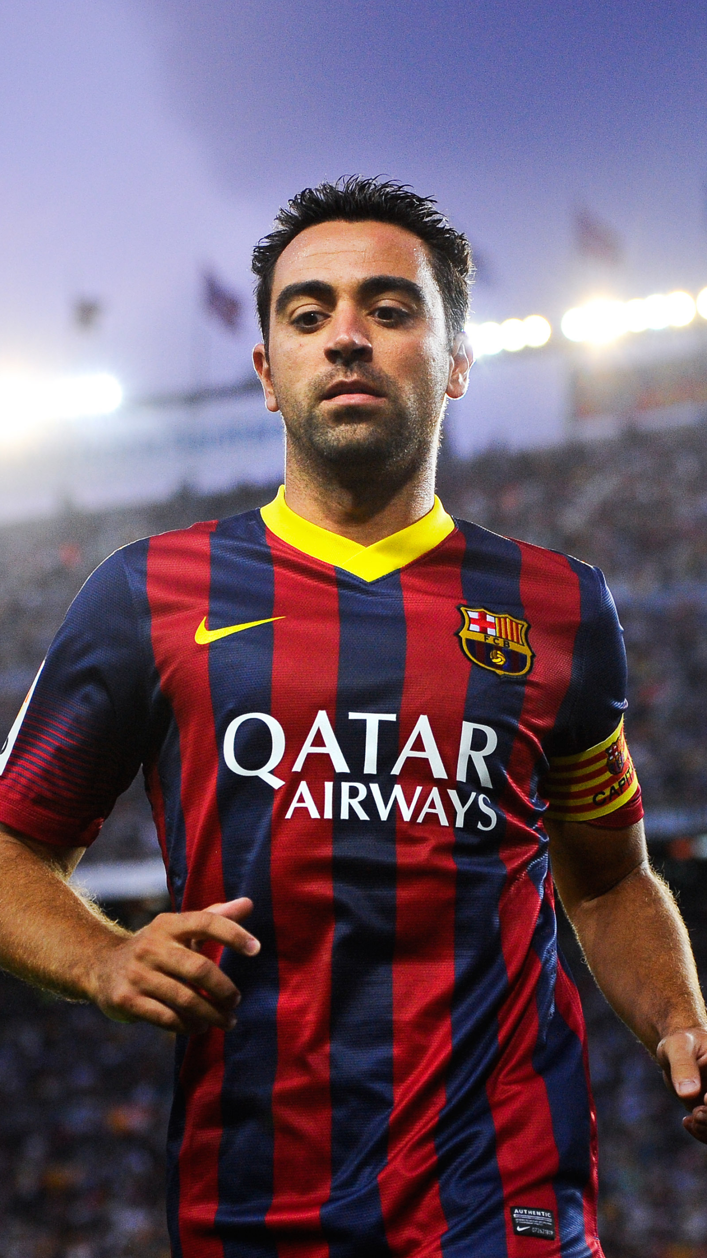 Download mobile wallpaper Sports, Soccer, Fc Barcelona, Xavi for free.