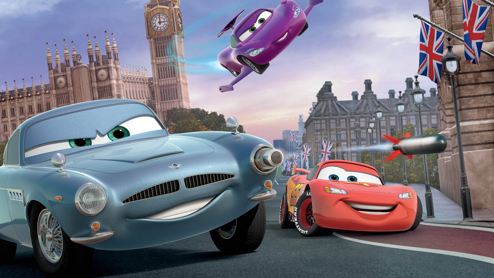 Free download wallpaper Cars, Movie, Cars 2 on your PC desktop