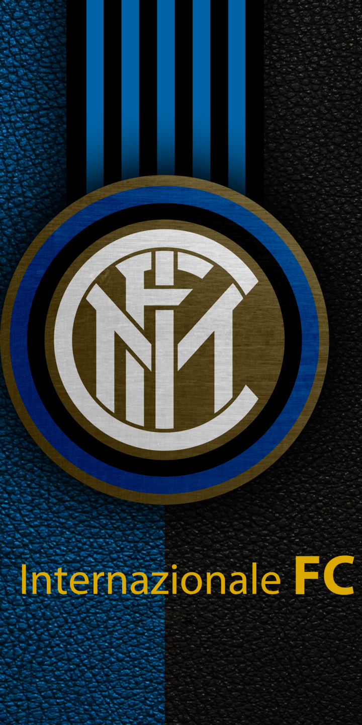 Handy-Wallpaper Sport, Fußball, Logo, Emblem, Inter Mailand kostenlos herunterladen.