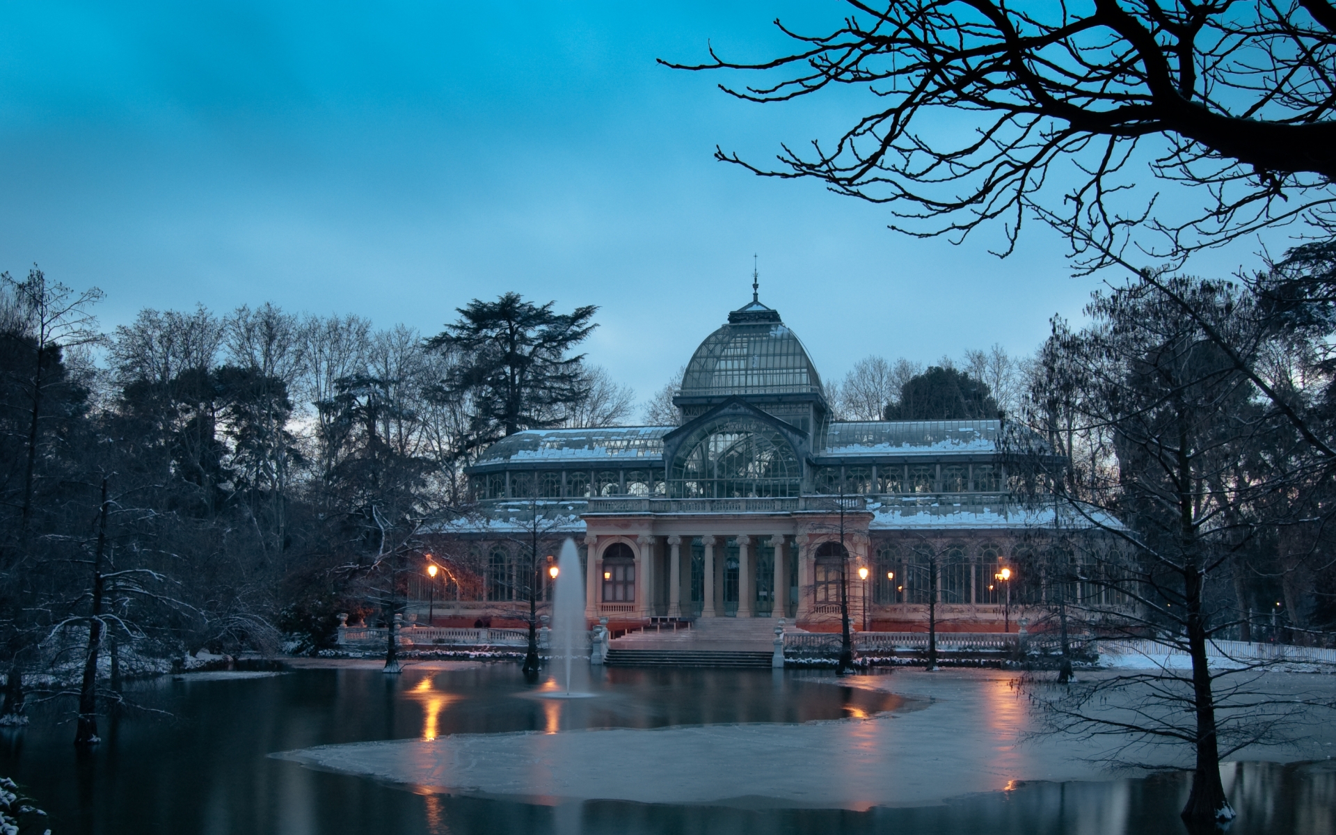 642155 télécharger le fond d'écran construction humaine, palais de cristal (madrid) - économiseurs d'écran et images gratuitement