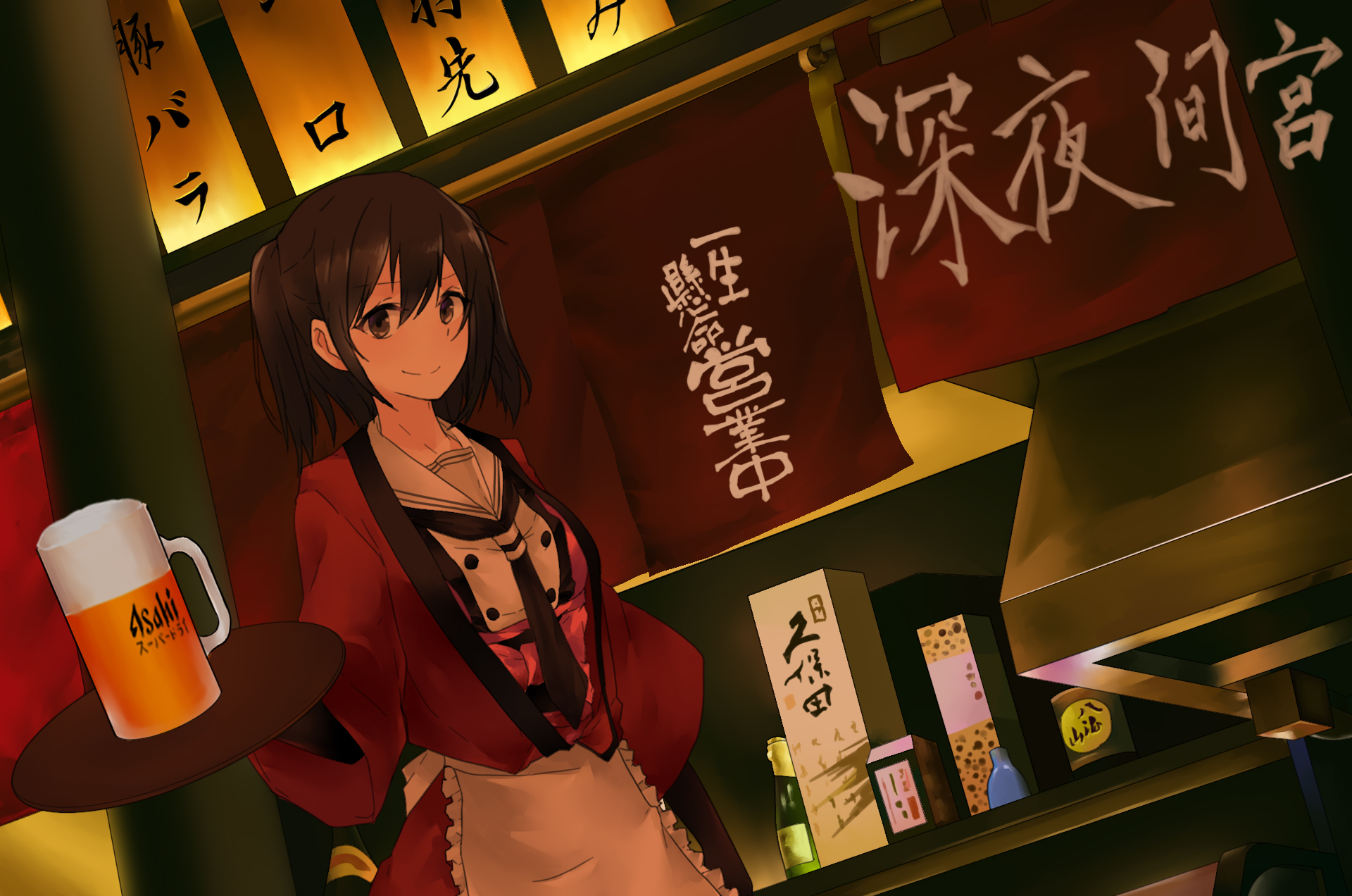 Laden Sie das Animes, Kantai Sammlung, Sendai (Kancolle)-Bild kostenlos auf Ihren PC-Desktop herunter