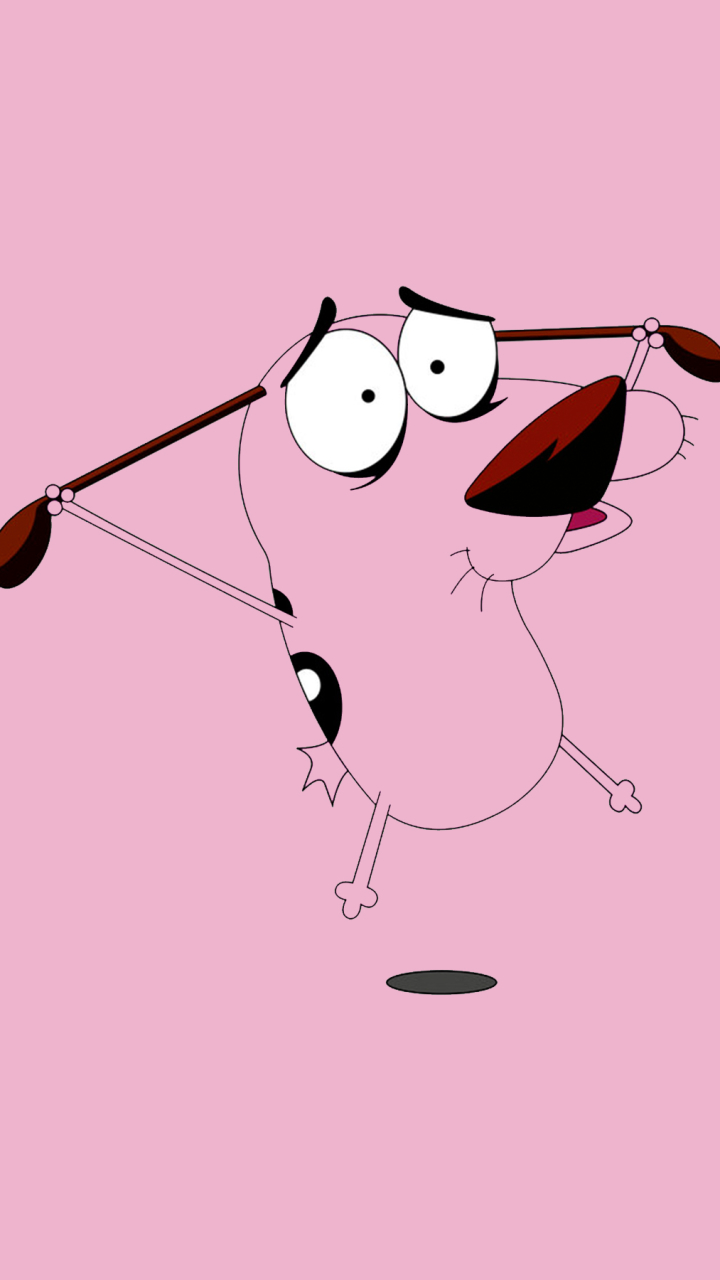 courage the cowardly dog, tv show, pink, dog