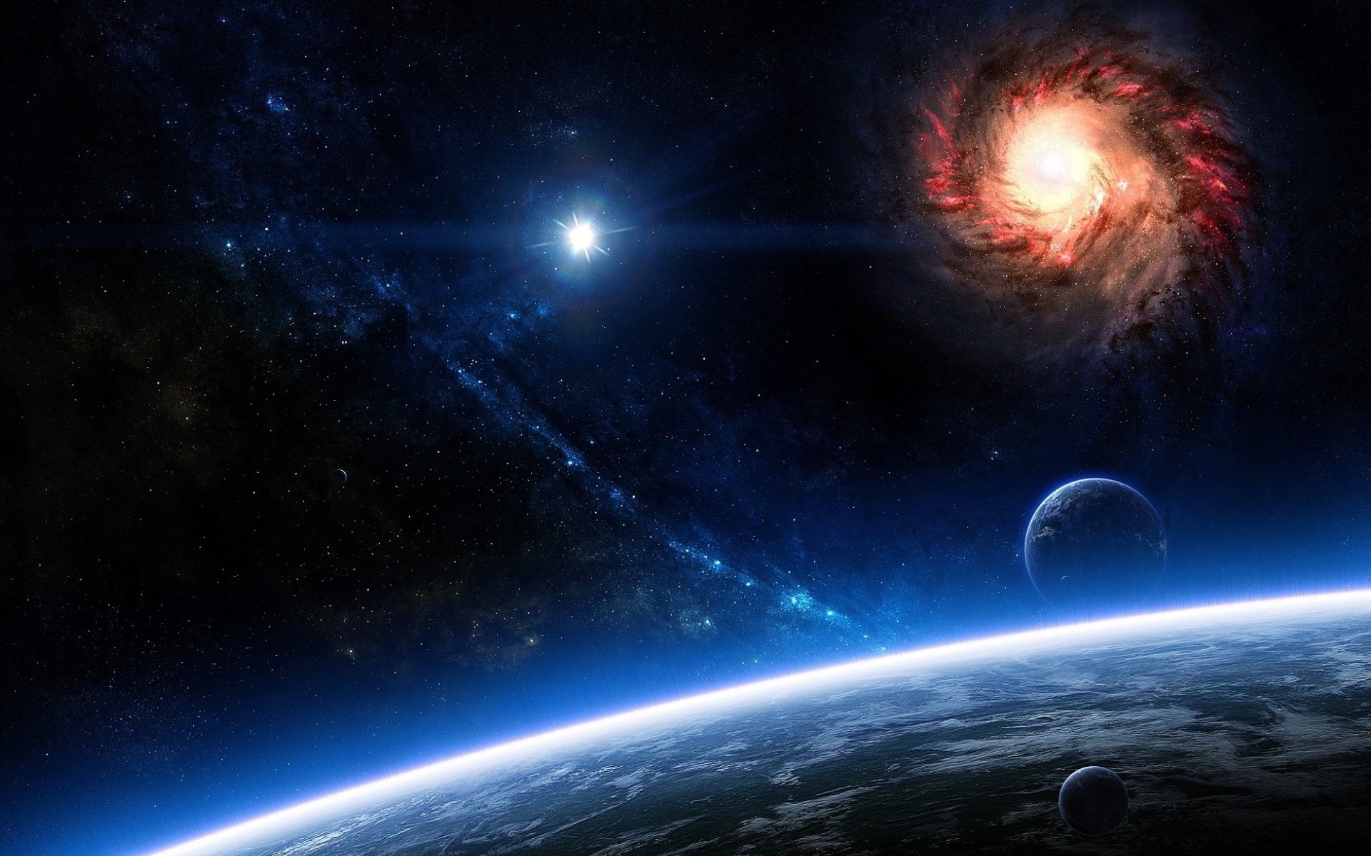 Free download wallpaper Galaxy, Sci Fi on your PC desktop