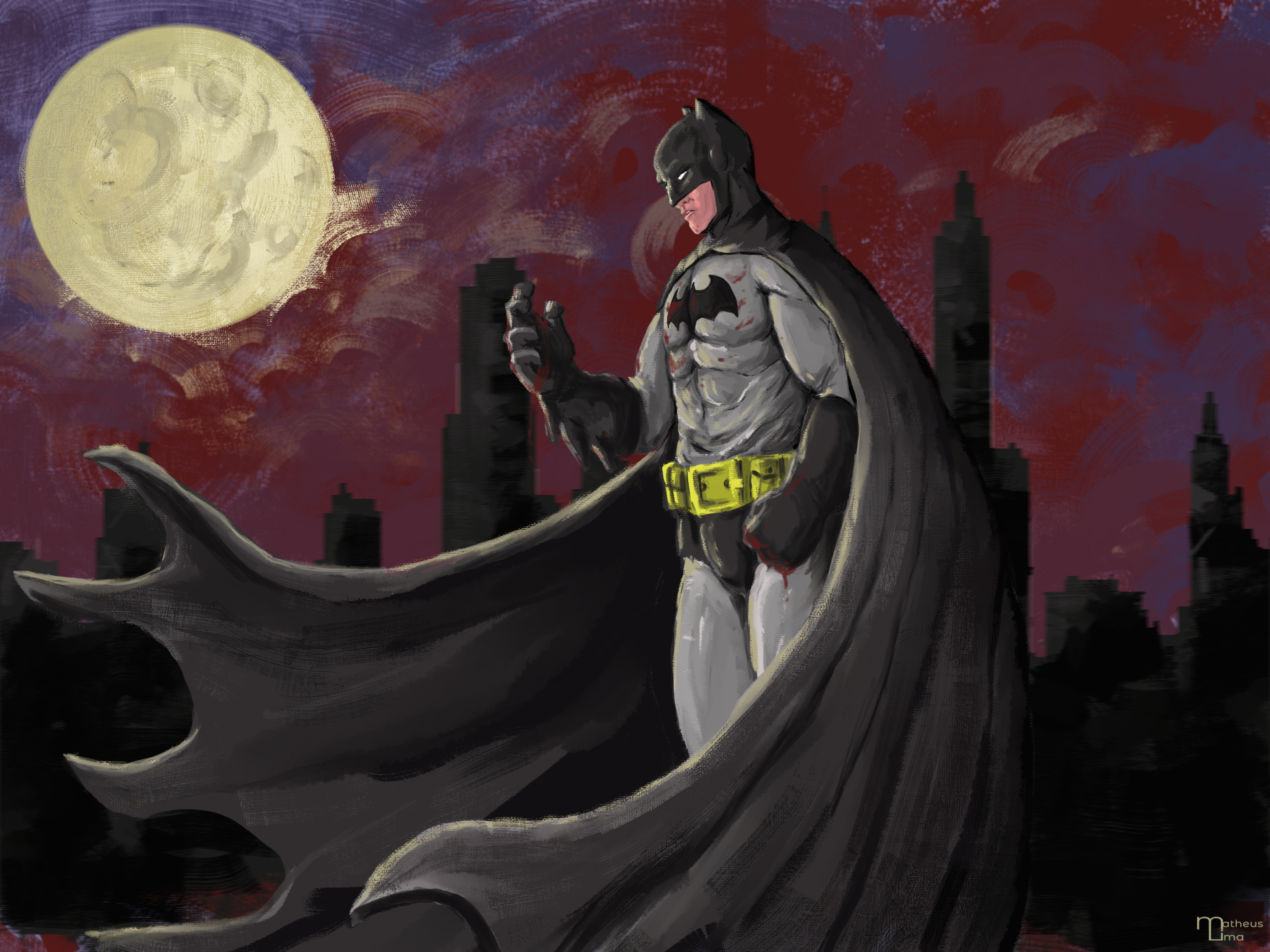 Handy-Wallpaper Comics, The Batman, Dc Comics kostenlos herunterladen.