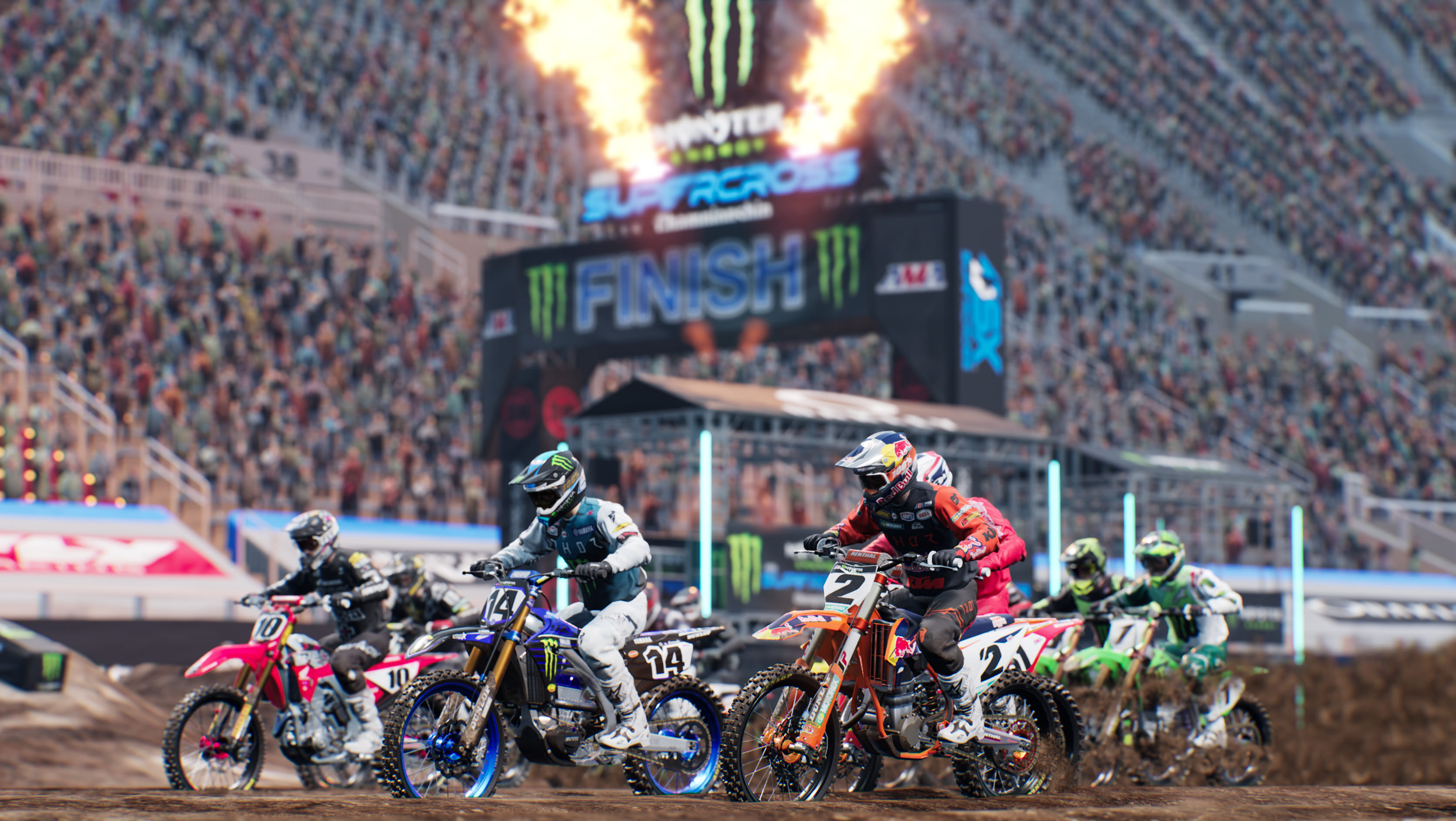 1061444 Bild herunterladen computerspiele, monster energy supercross das offizielle videospiel 5, moto cross - Hintergrundbilder und Bildschirmschoner kostenlos
