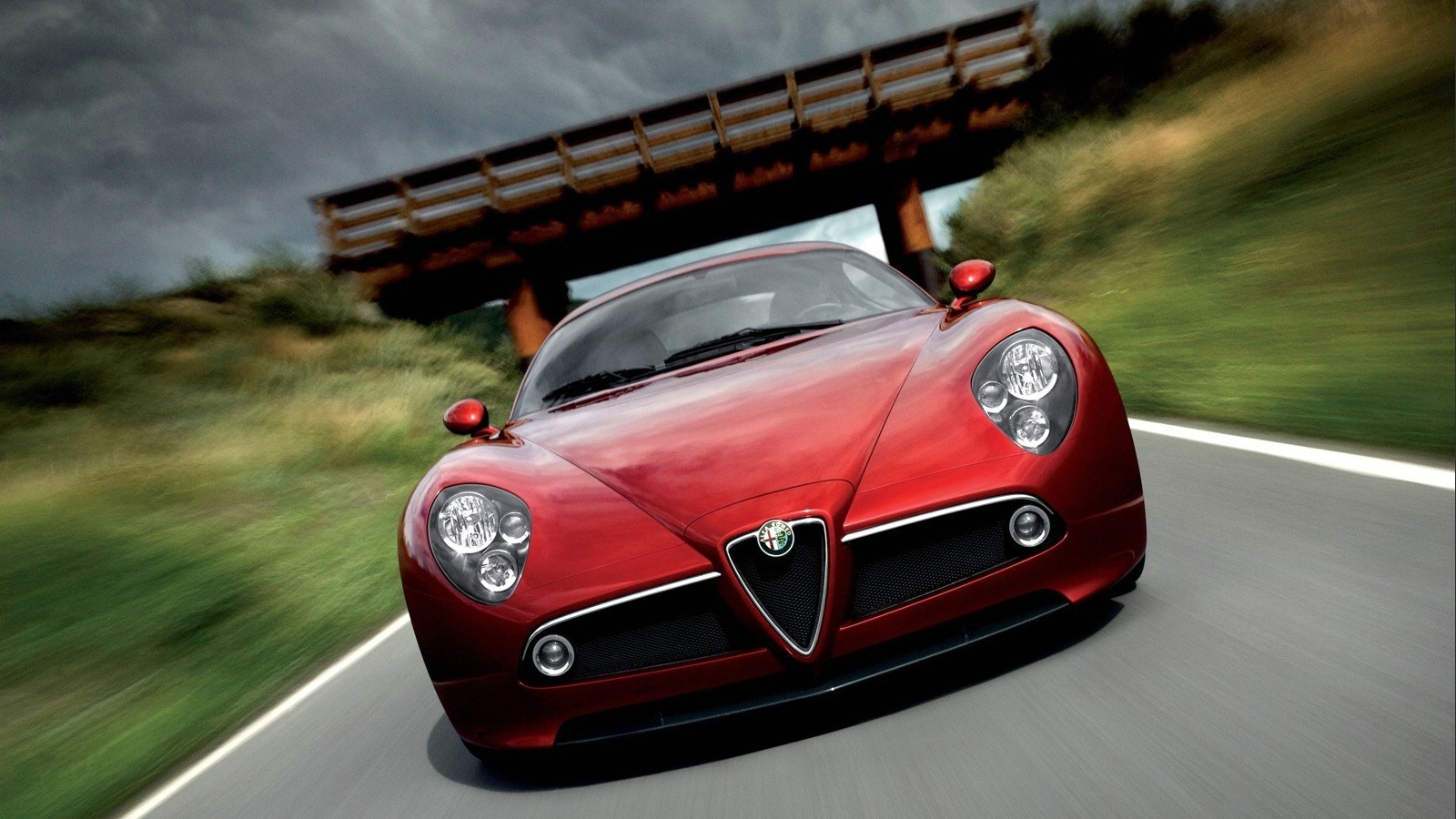Скачать картинку Транспортные Средства, Alfa Romeo 8C Competizione в телефон бесплатно.