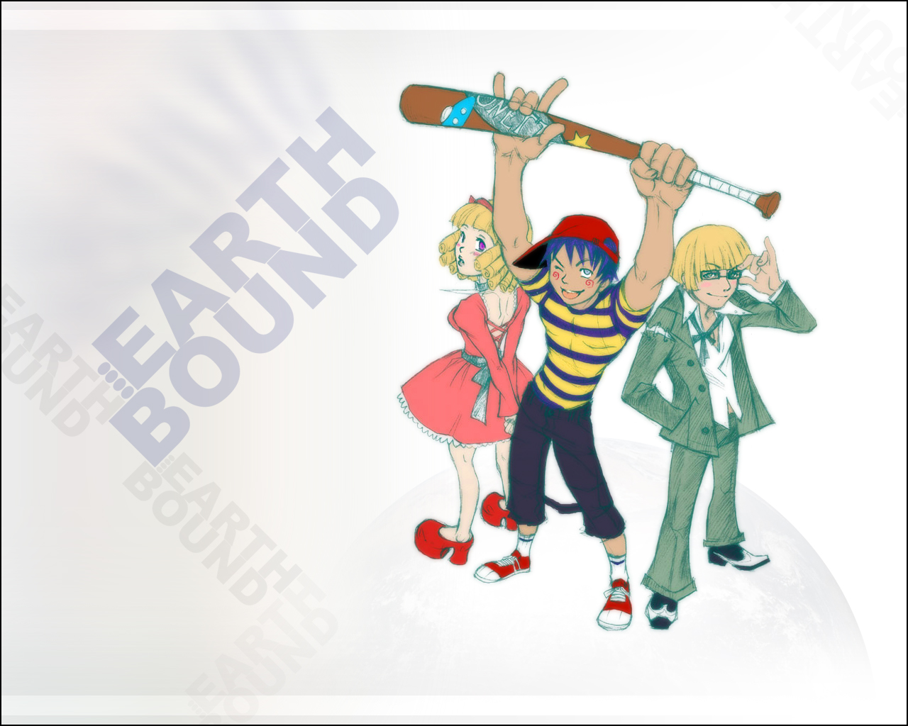 video game, ness (earthbound), earthbound