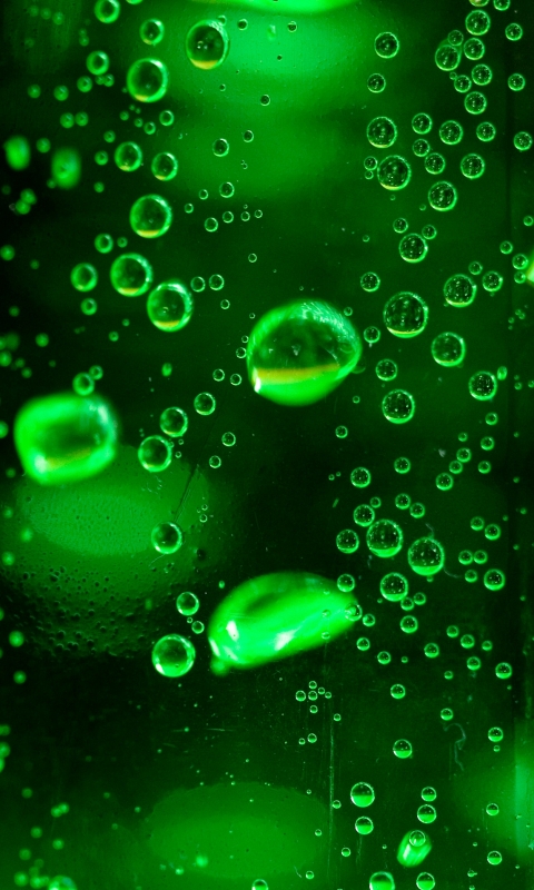 Скачать картинку Пузыри, Зеленый, Пузырь, Художественные, Элементаль в телефон бесплатно.