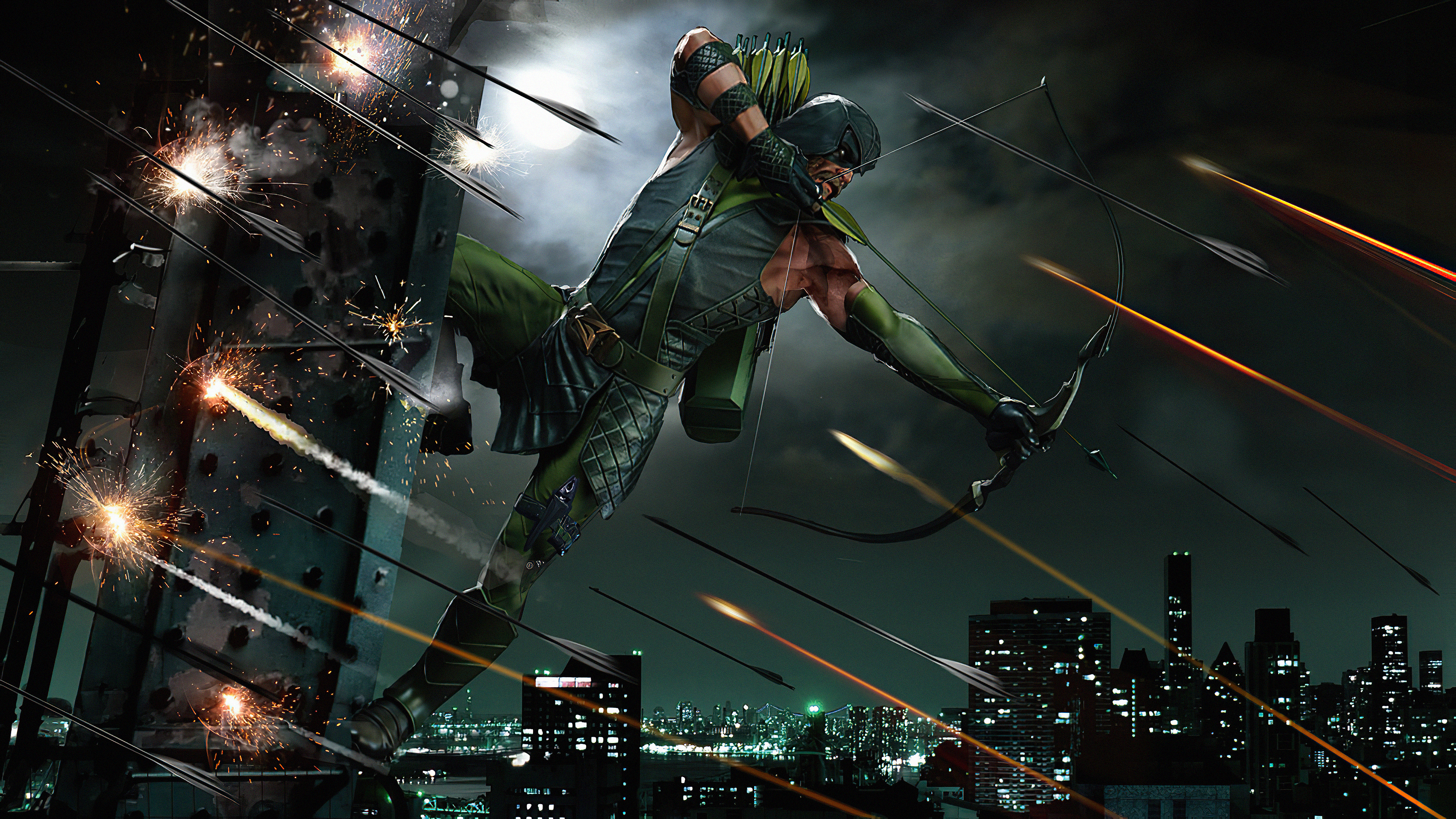 Download mobile wallpaper Arrow, Archer, Comics, Dc Comics, Green Arrow for free.
