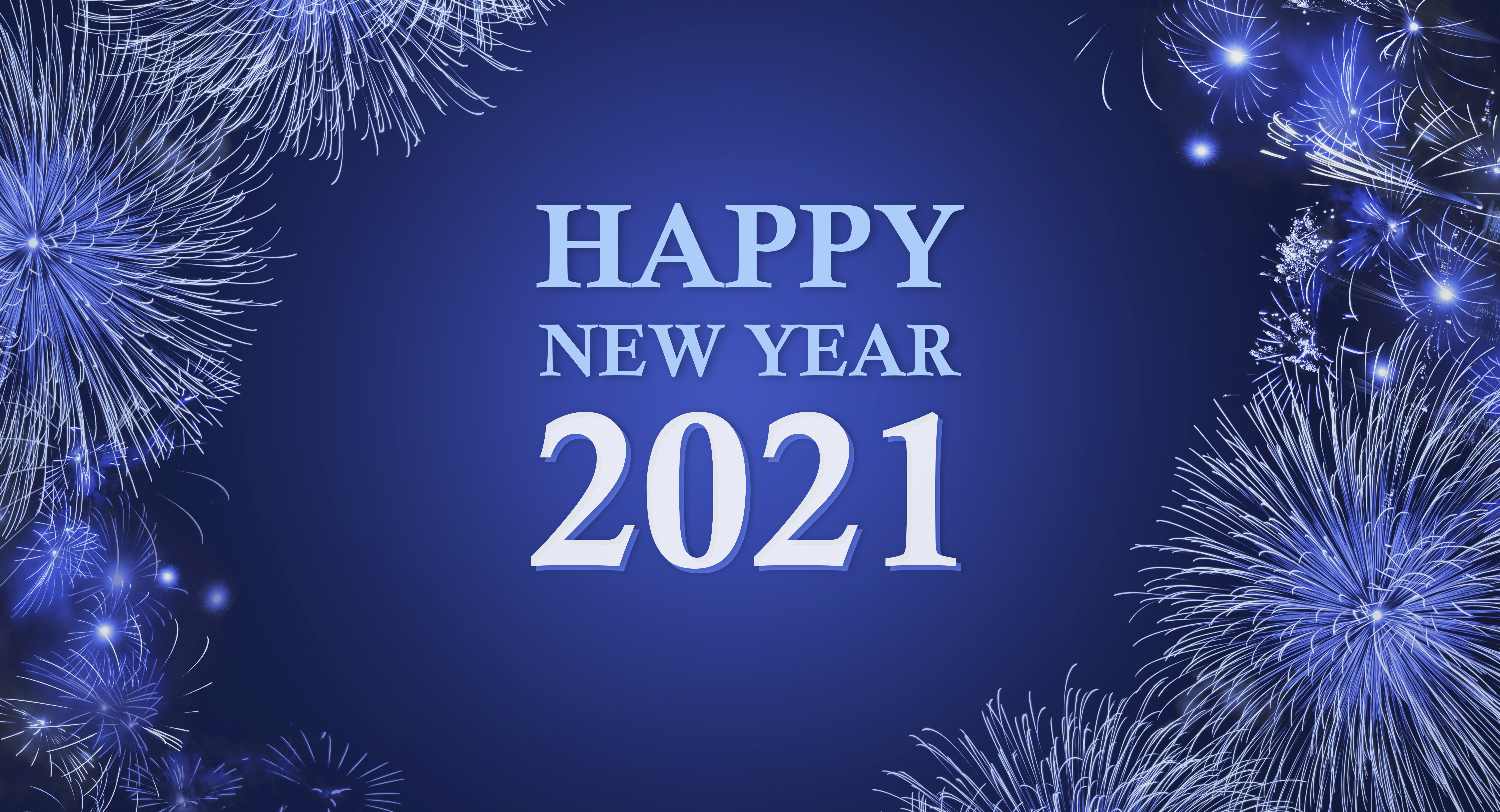 1008665 Bild herunterladen feiertage, neujahr 2021, blau, frohes neues jahr - Hintergrundbilder und Bildschirmschoner kostenlos