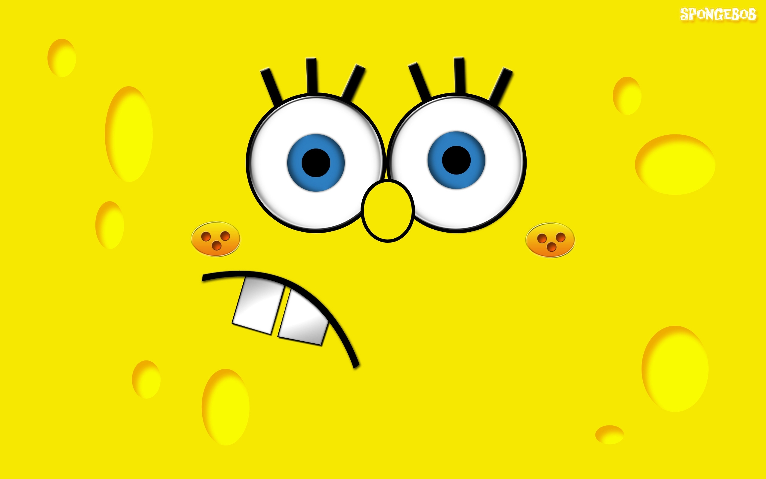 cartoon, sponge bob, yellow